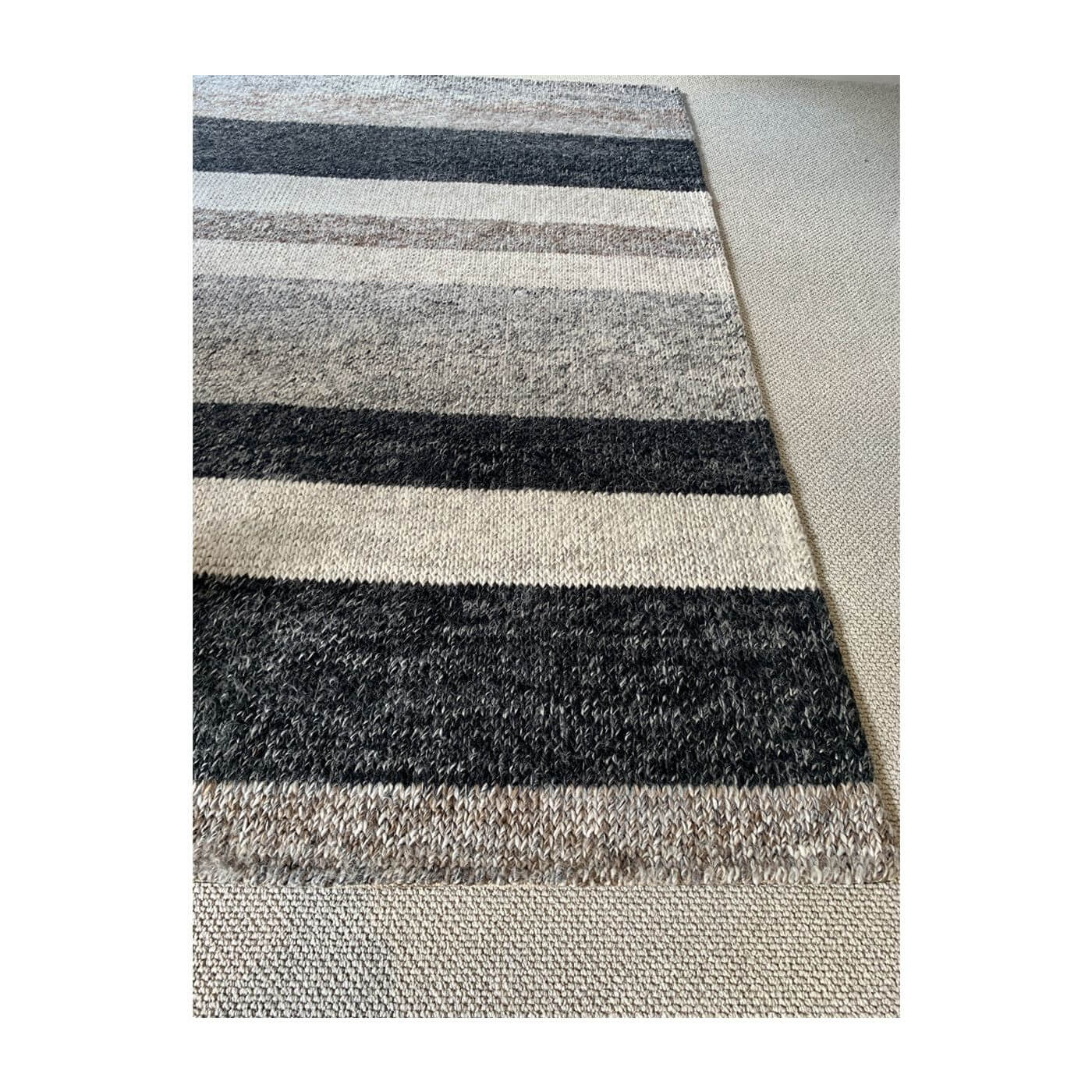 RC&D Knitting Stripe rug