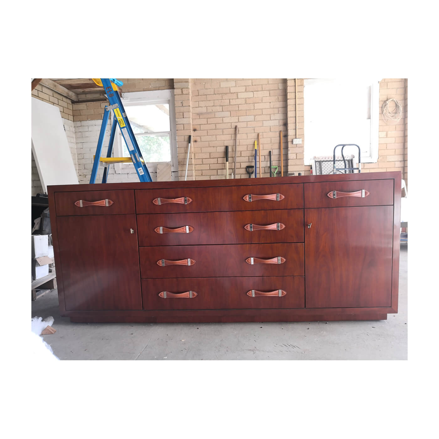 Ralph Lauren Modern Hollywood Mahogany Sideboard