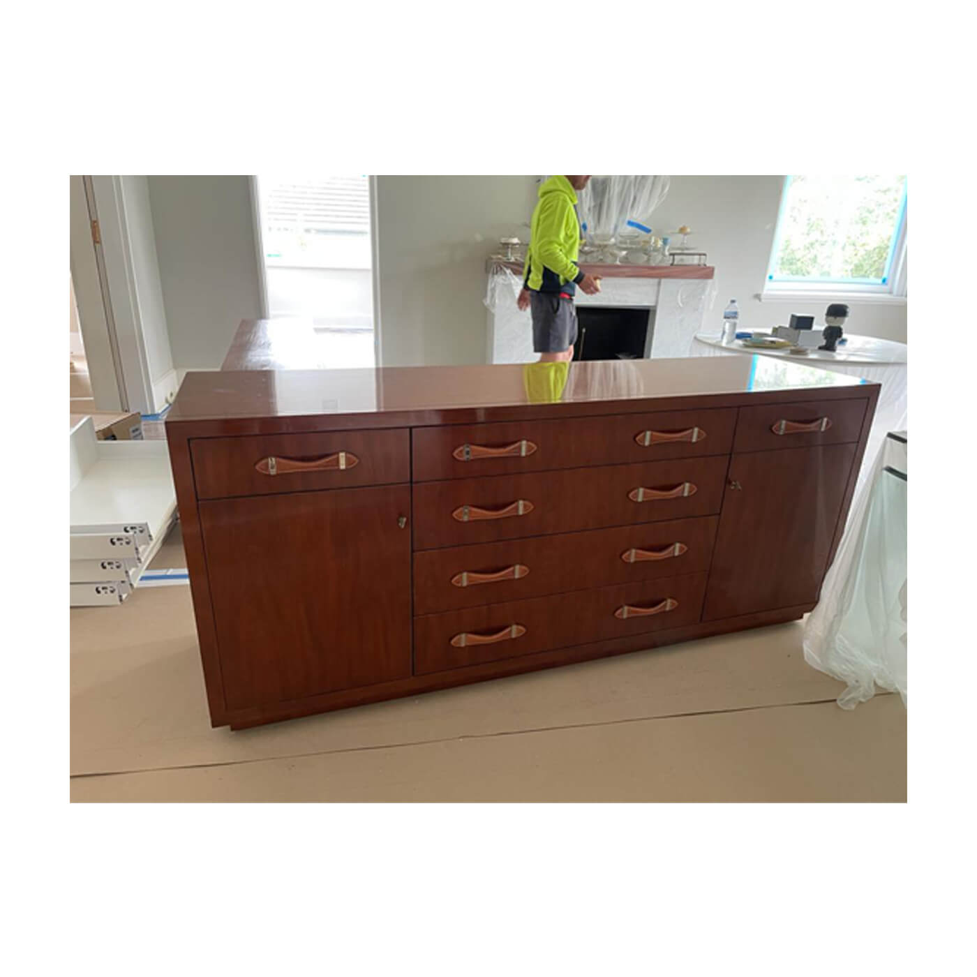 Ralph Lauren Modern Hollywood Mahogany Sideboard