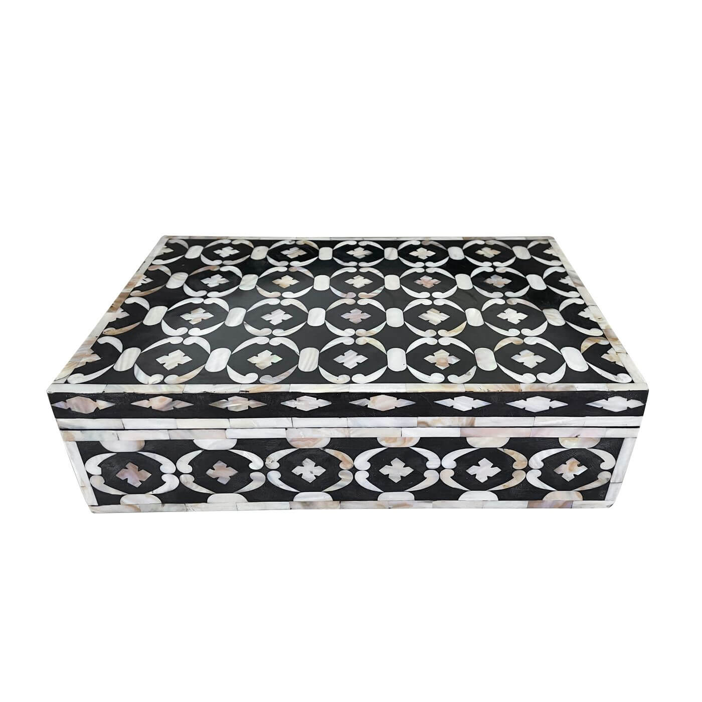 Two Design Lovers Resin and mother of pearl inlay box