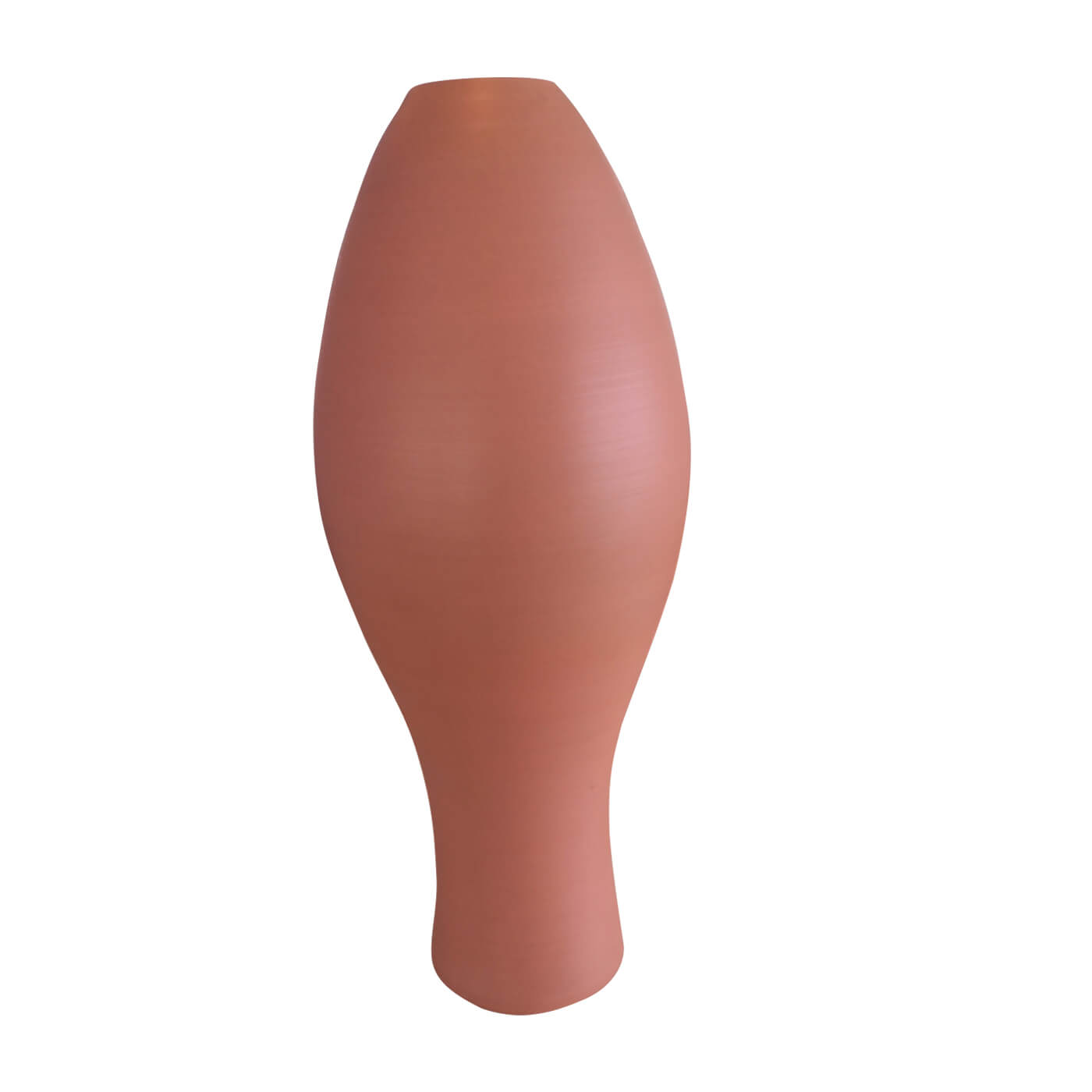 Rina Menardi ceramic vase in pink terracotta tone