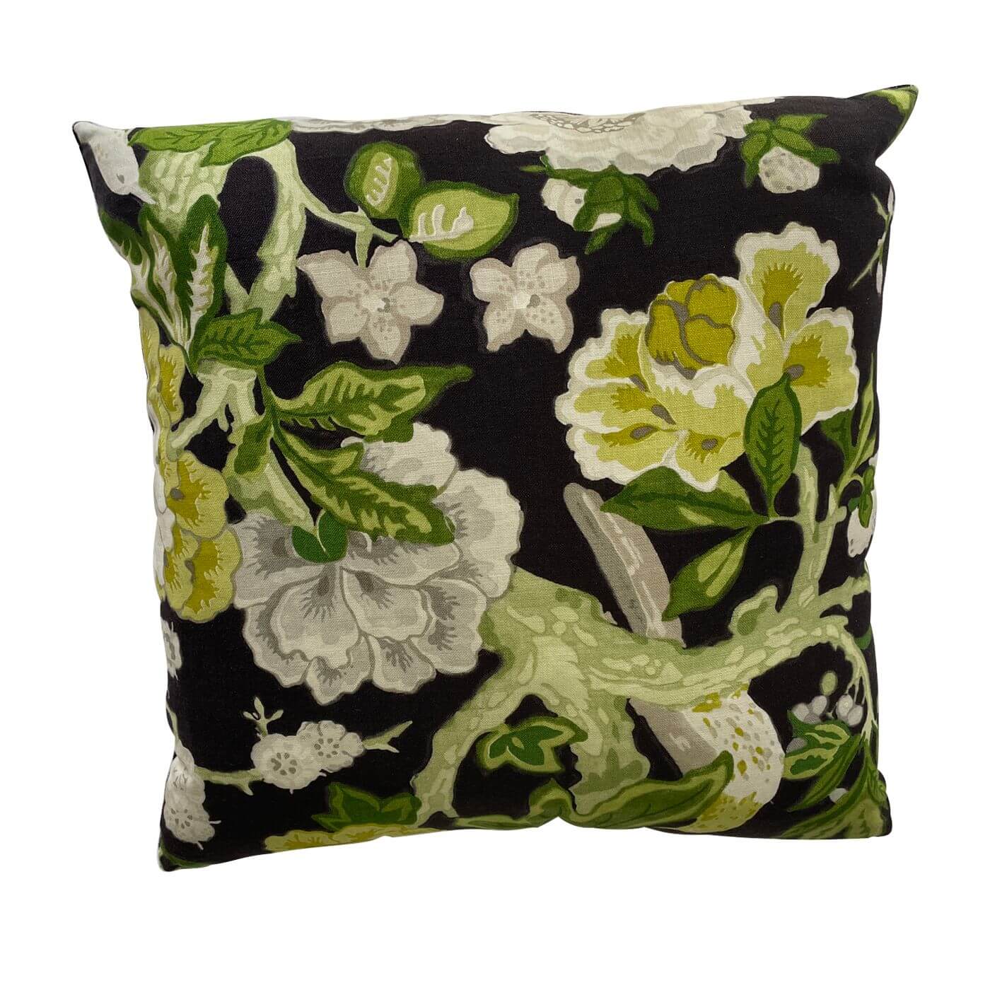 Two Design Lovers Schumacher Mary McDonald Bermuda Blossoms cushions