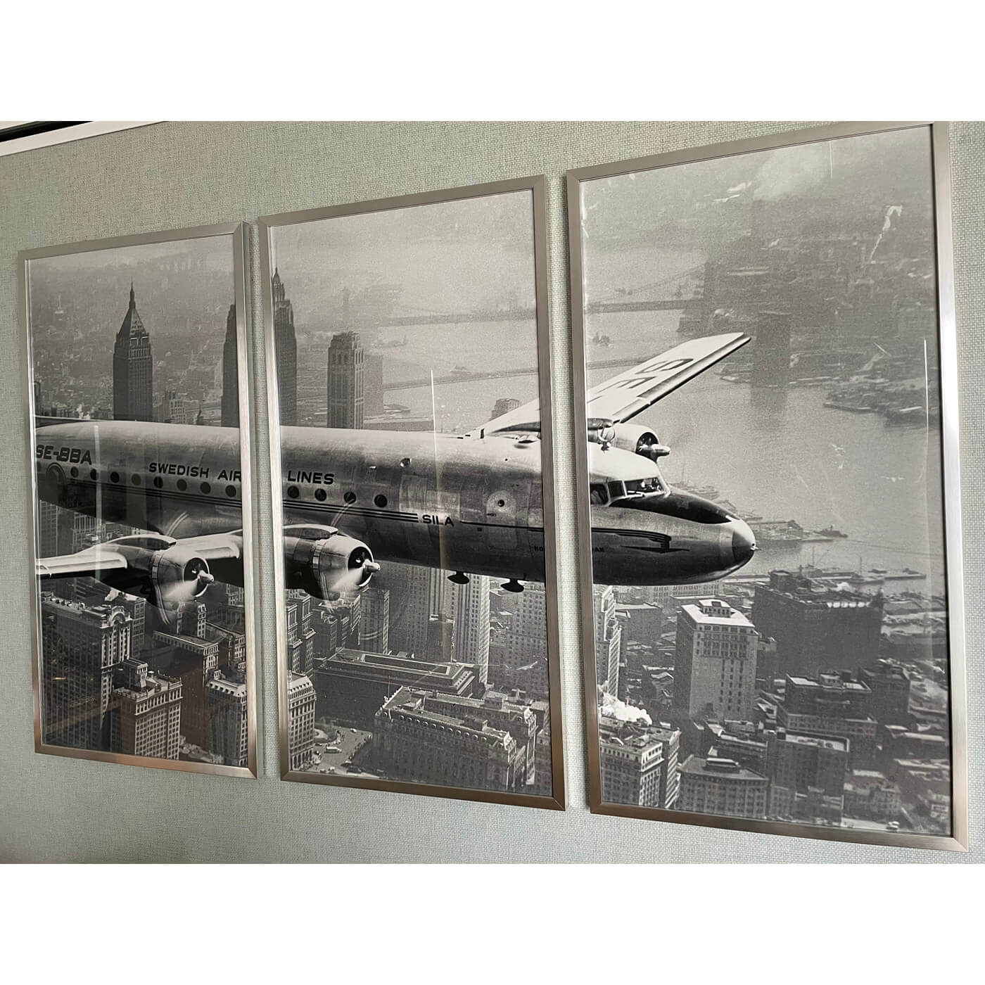 Swedish Airlines triptych