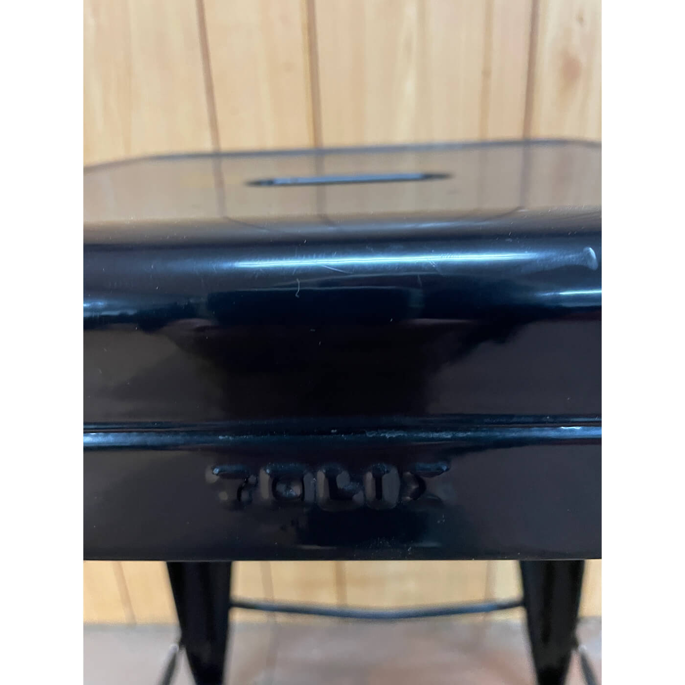 Tolix H65 Stool, Black (RRP $500)