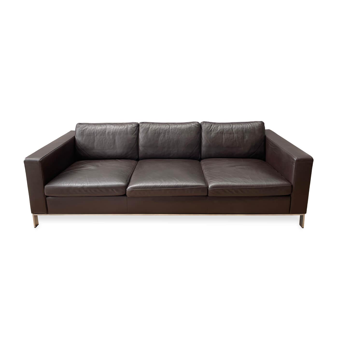 Walter Knoll Foster 503 Leather Sofa & ottoman