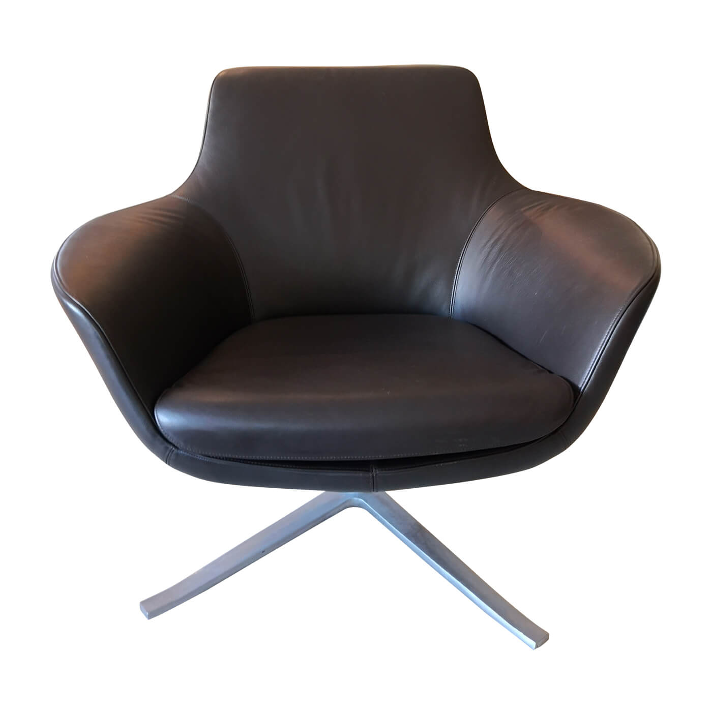 Walter Knoll Oscar Swivel Armchair, 2 available