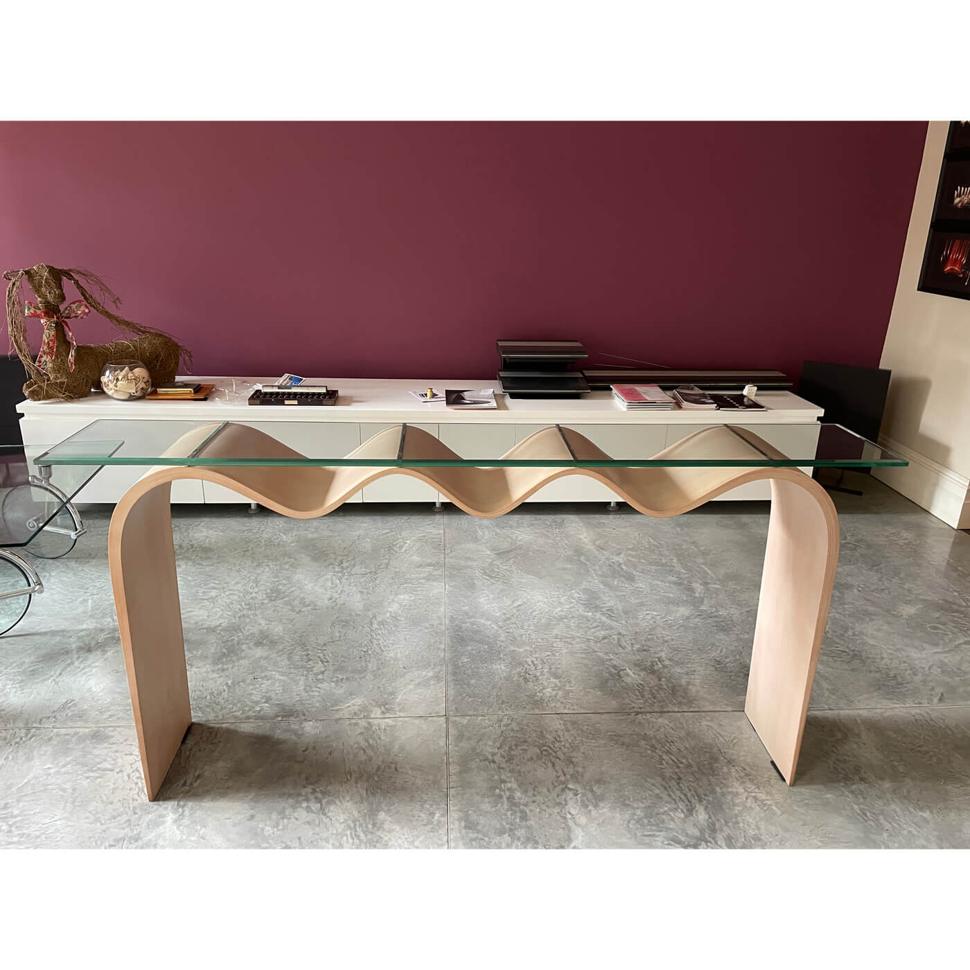 Wave Ply Console Table