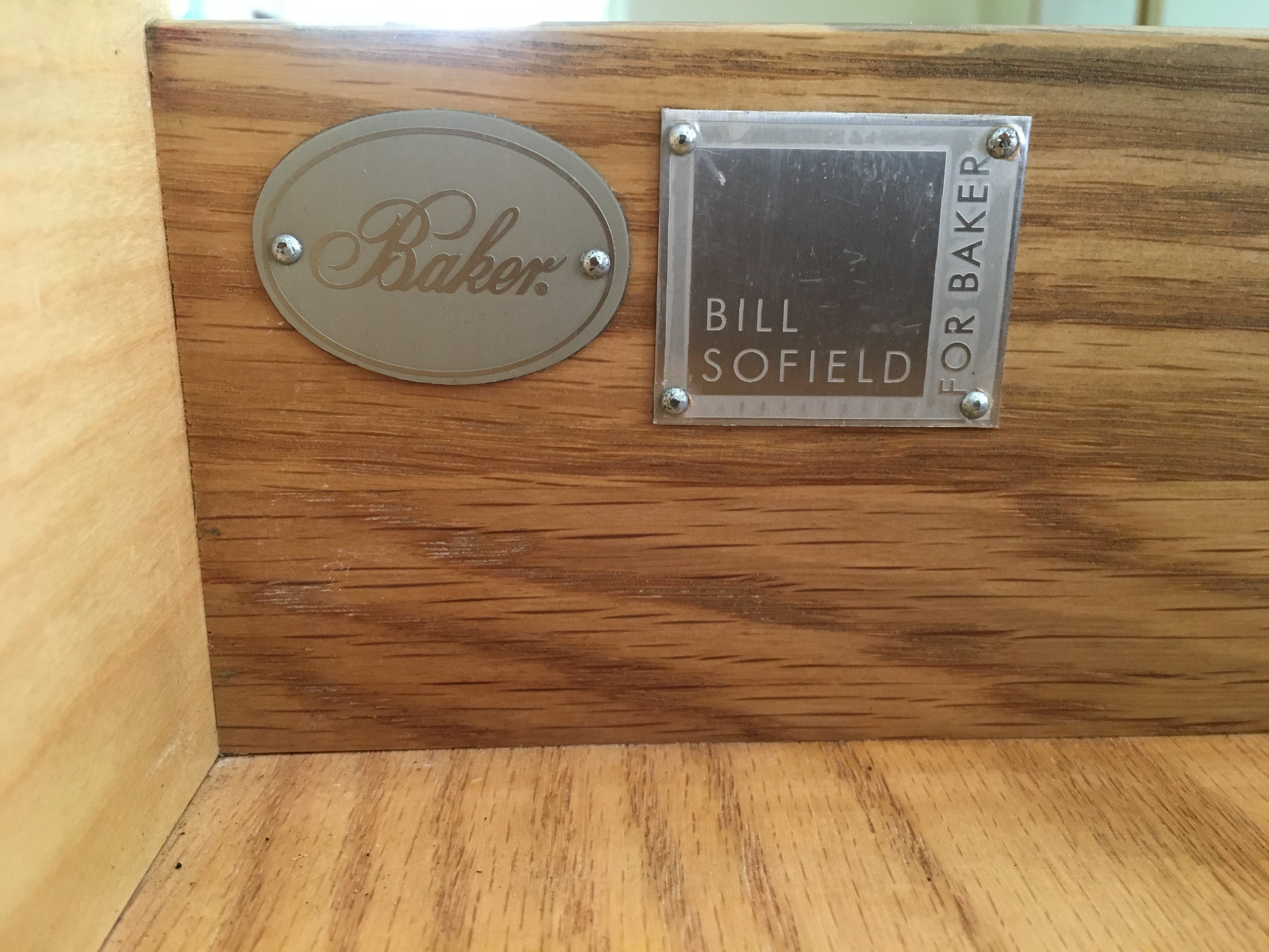 Bill Sofield for Baker Rill Hall Table