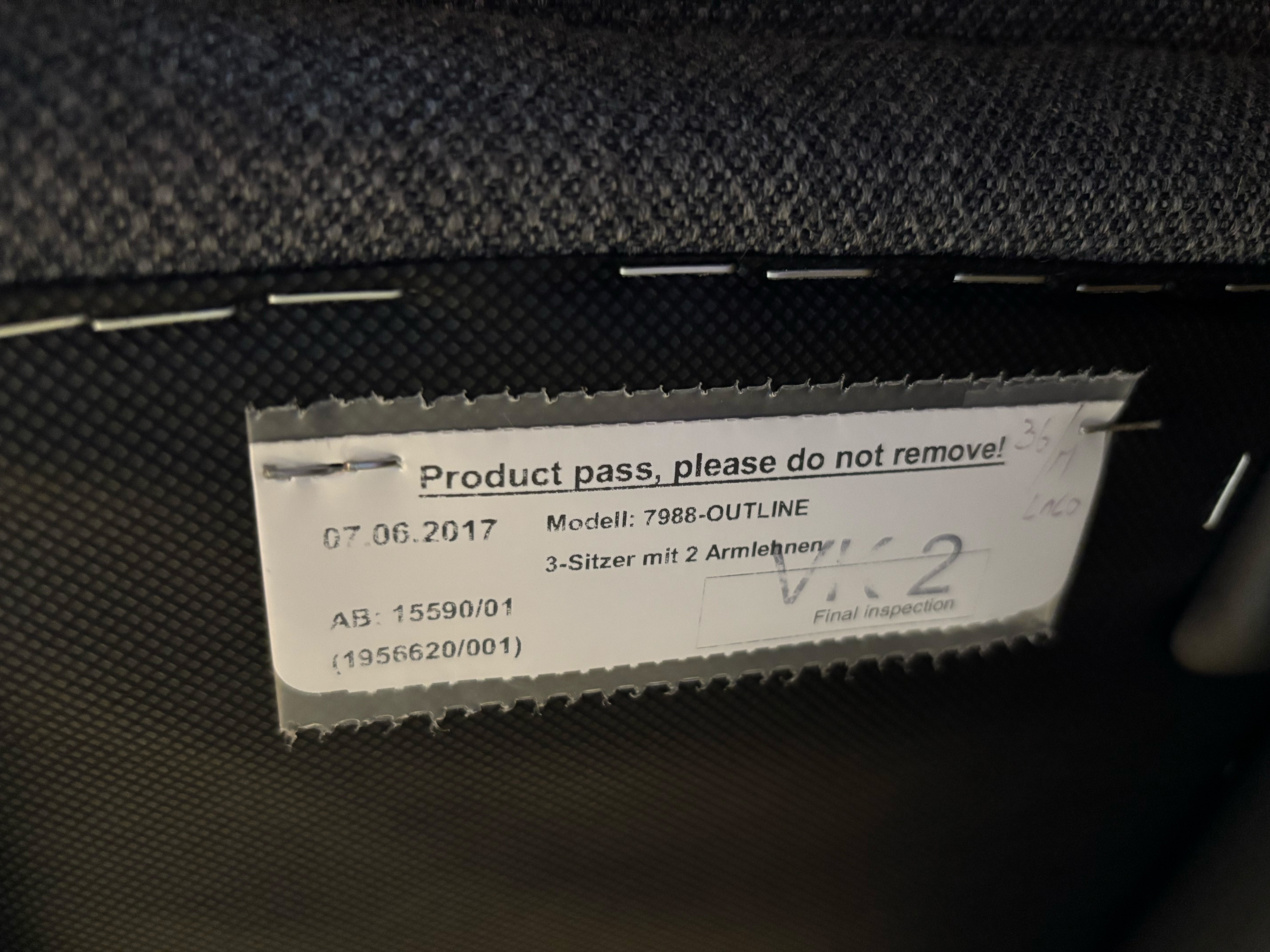 Muuto Outline 3 Seater Sofa