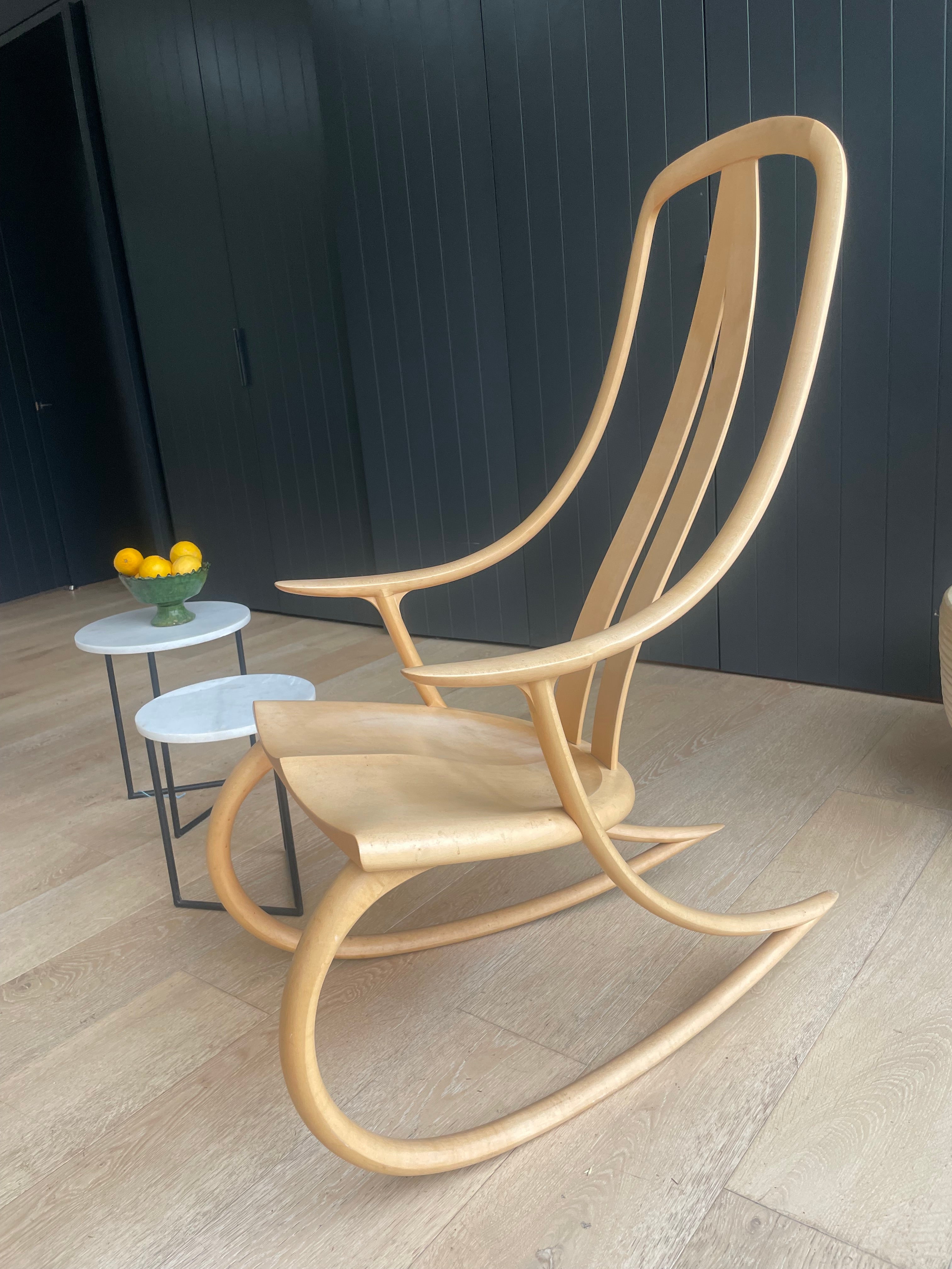 David Haig Monogram Rocking Chair