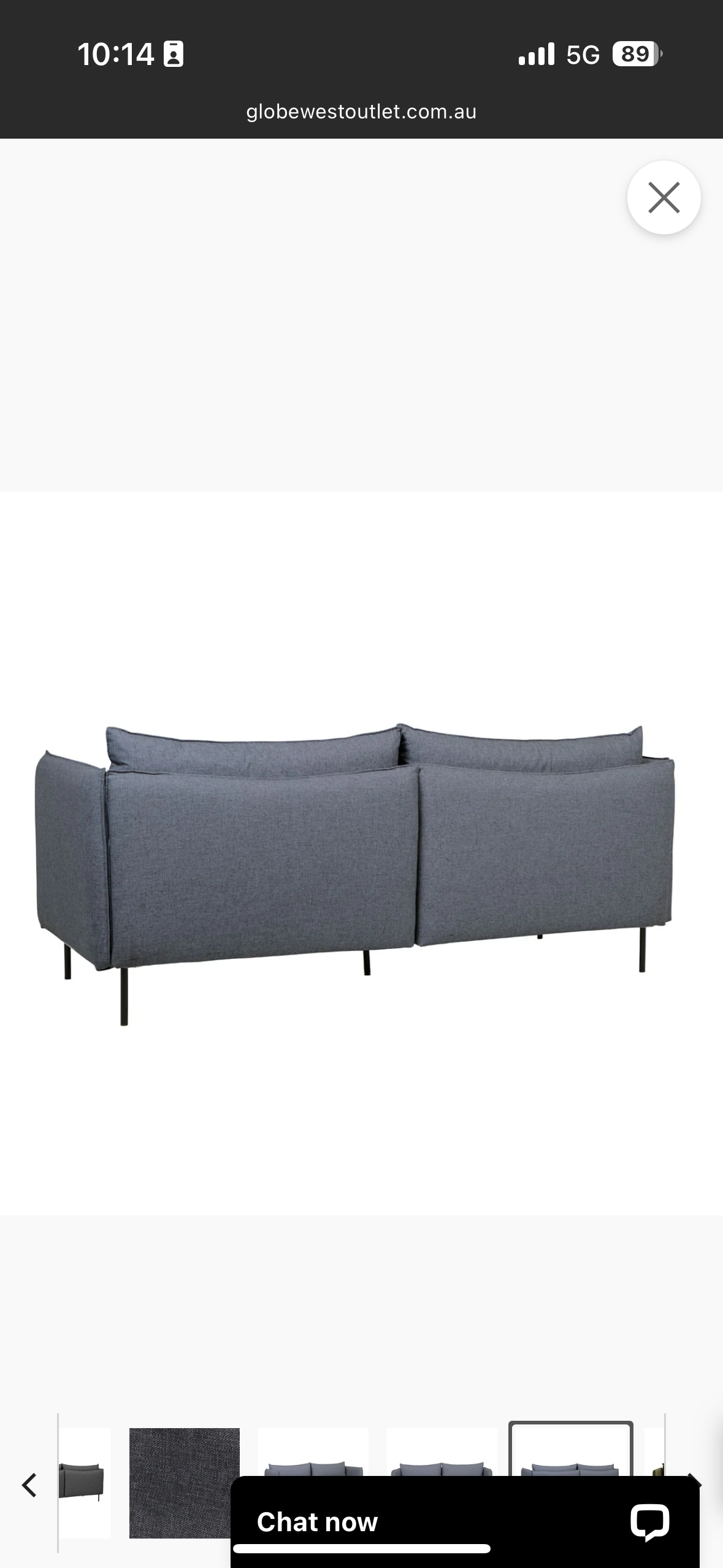GlobeWest Vittoria Retreat Sofa