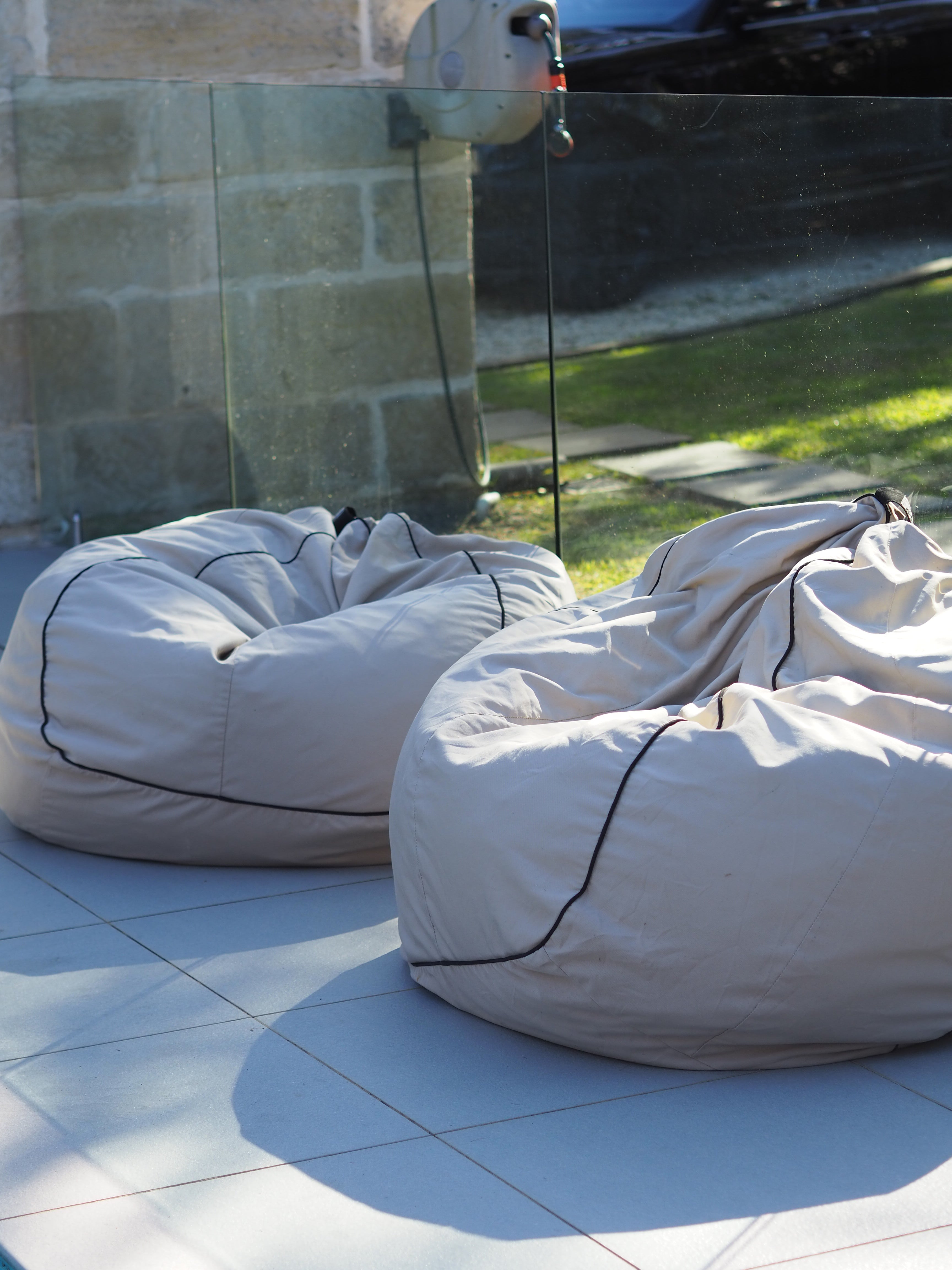 Coast Outdoor Beanbags, Pair