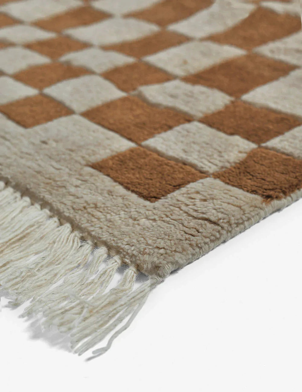 Sarah Sherman Samuel Checkerboard Wool Rug