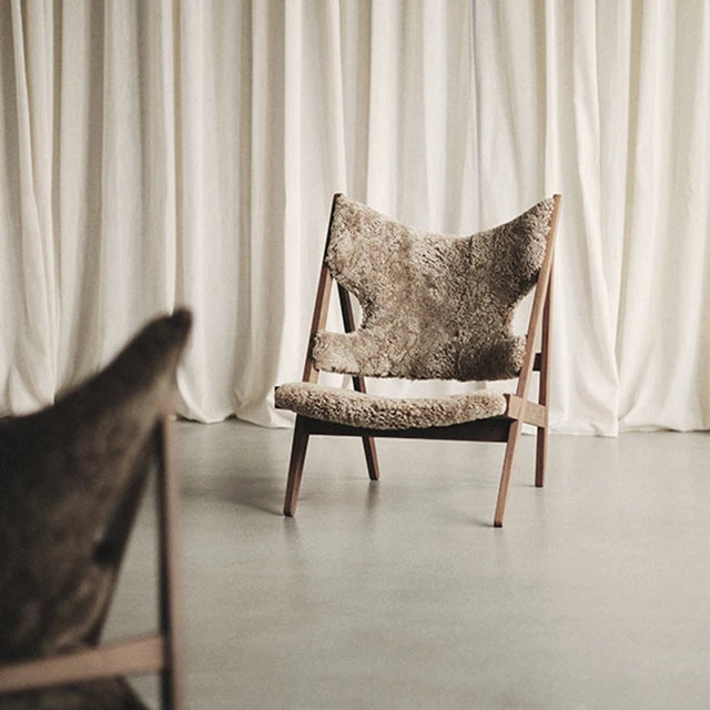 Audo Copenhagen Knitting Lounge Chair, New