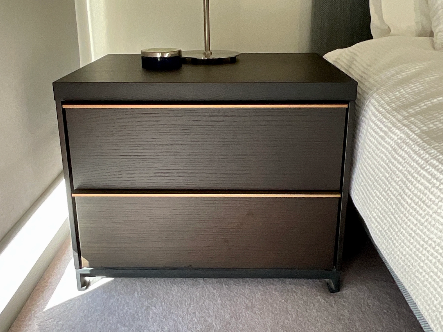 Camerich Max Bedside Tables, pair