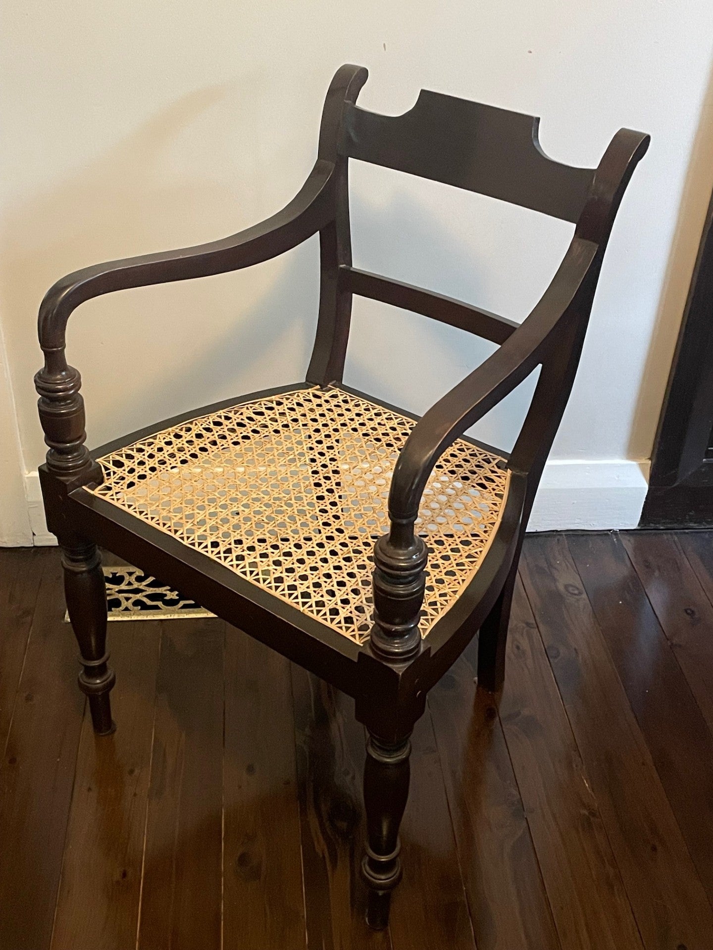 Handcrafted Rattan Dining Chairs, set of 6