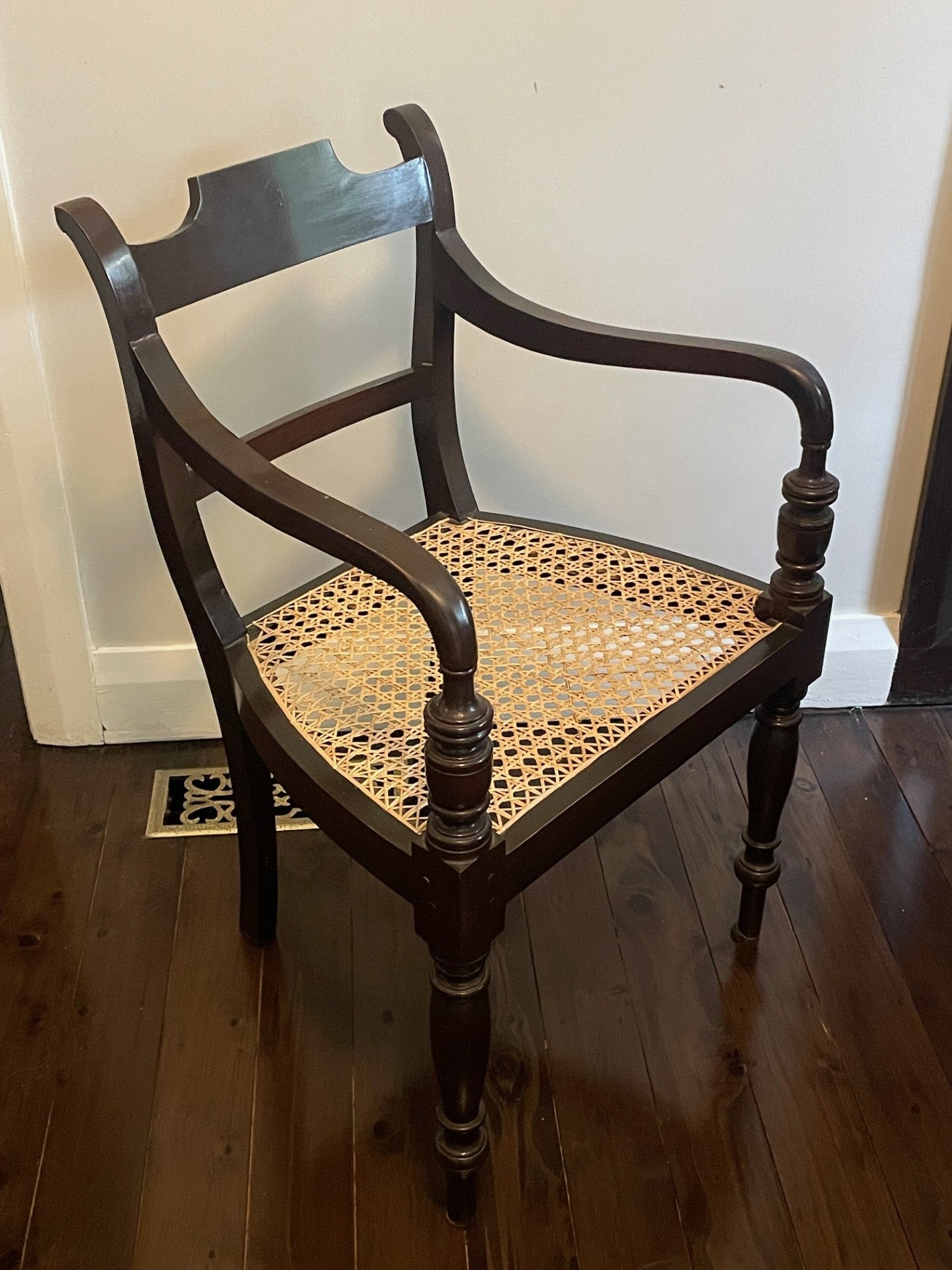 Handcrafted Rattan Dining Chairs, set of 6