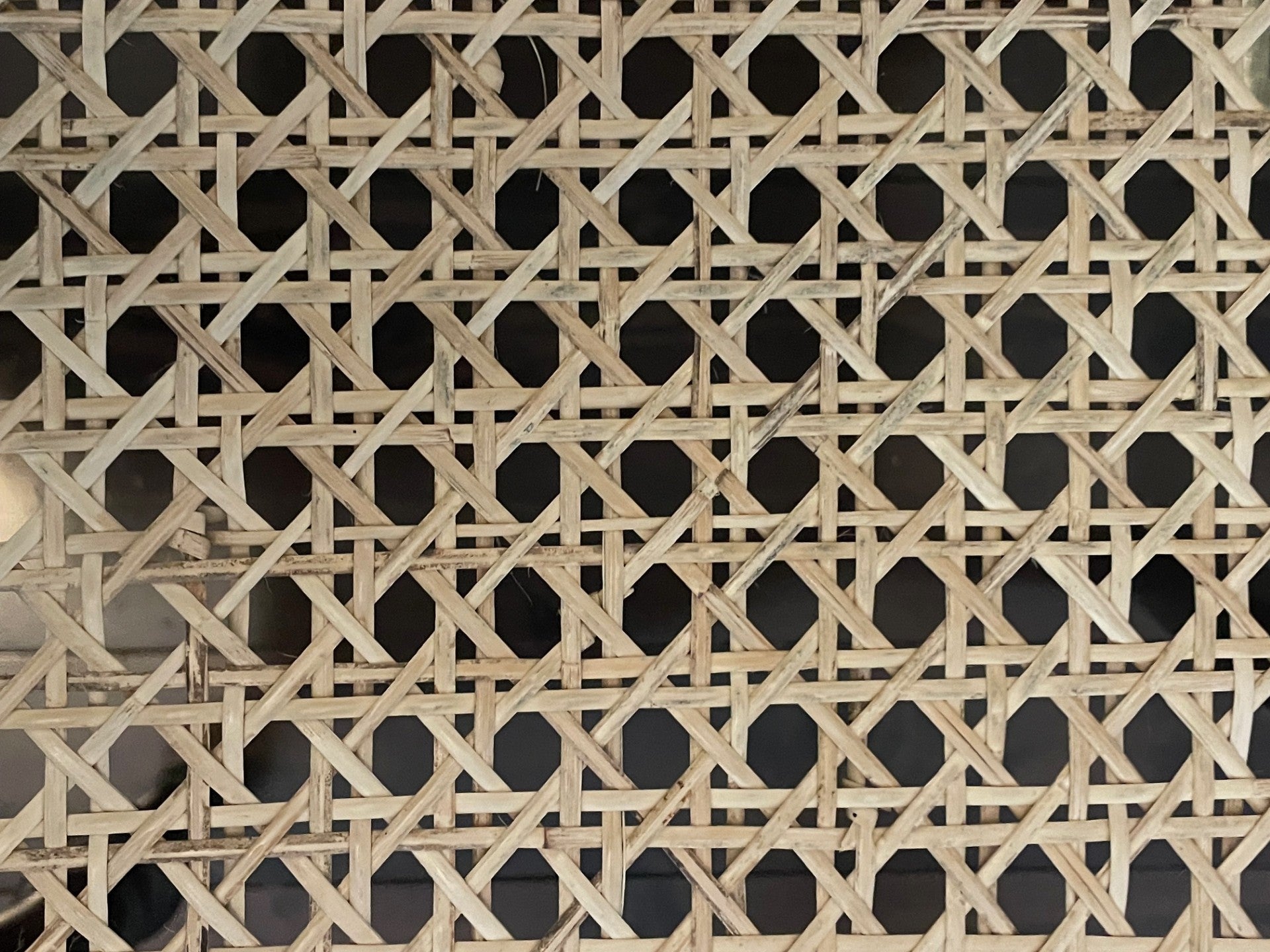 Handcrafted Rattan Dining Chairs, set of 6