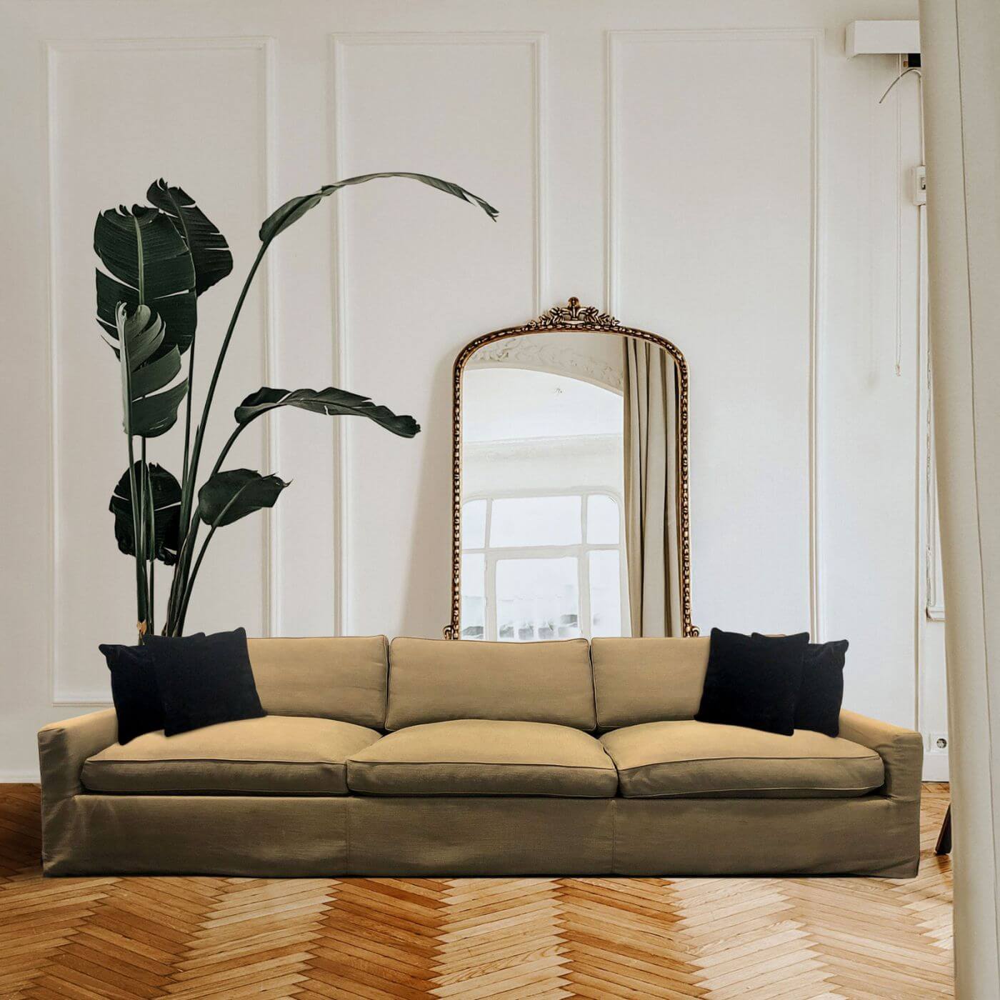 Arflex Cousy sofa 3 seater, by Vincent Van Duysen