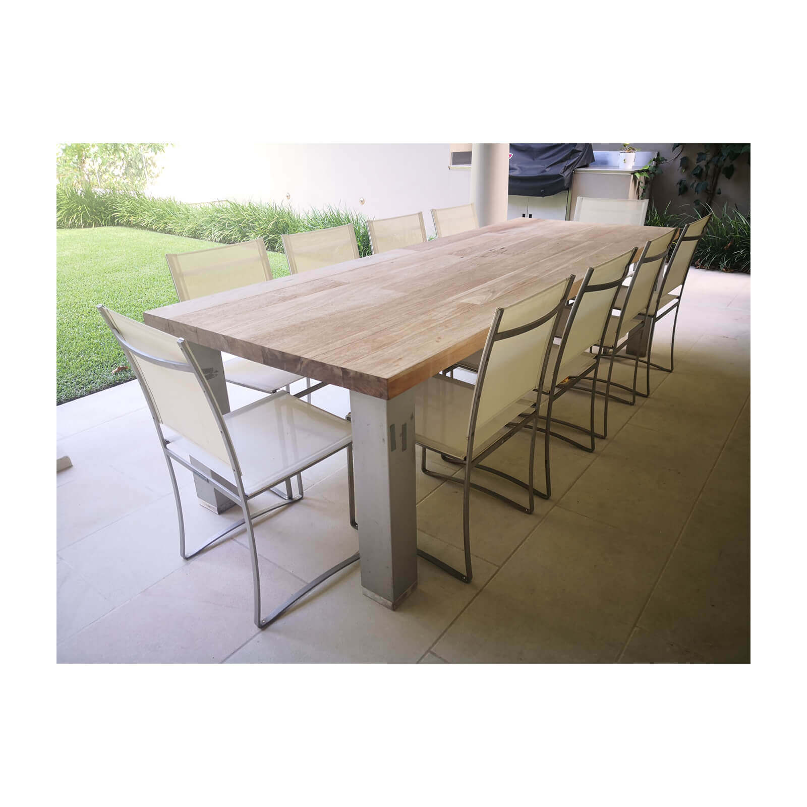 Royal Botania Outdoor Dining Set with 10 chairs