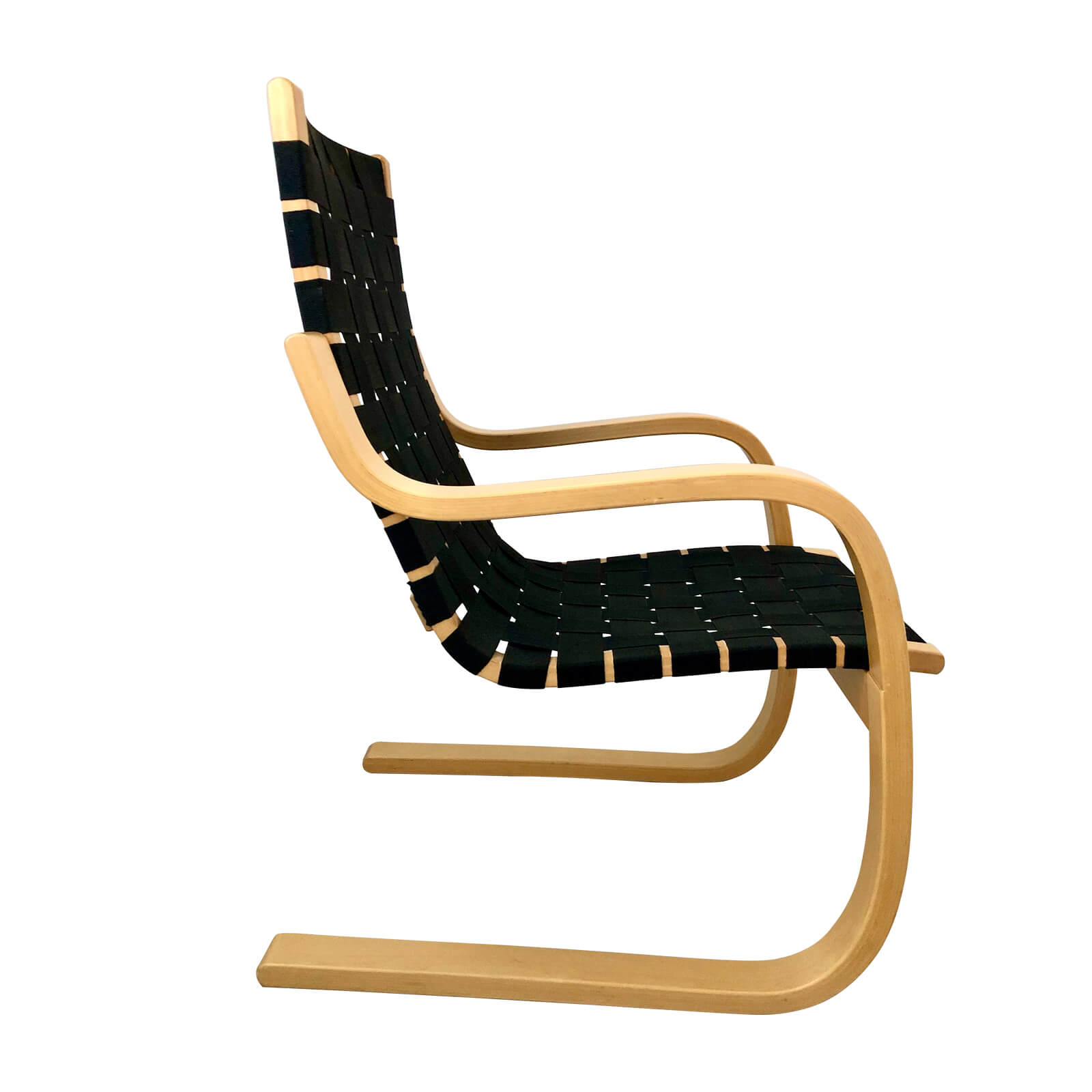 Alvar Aalto Armchair 406 Black