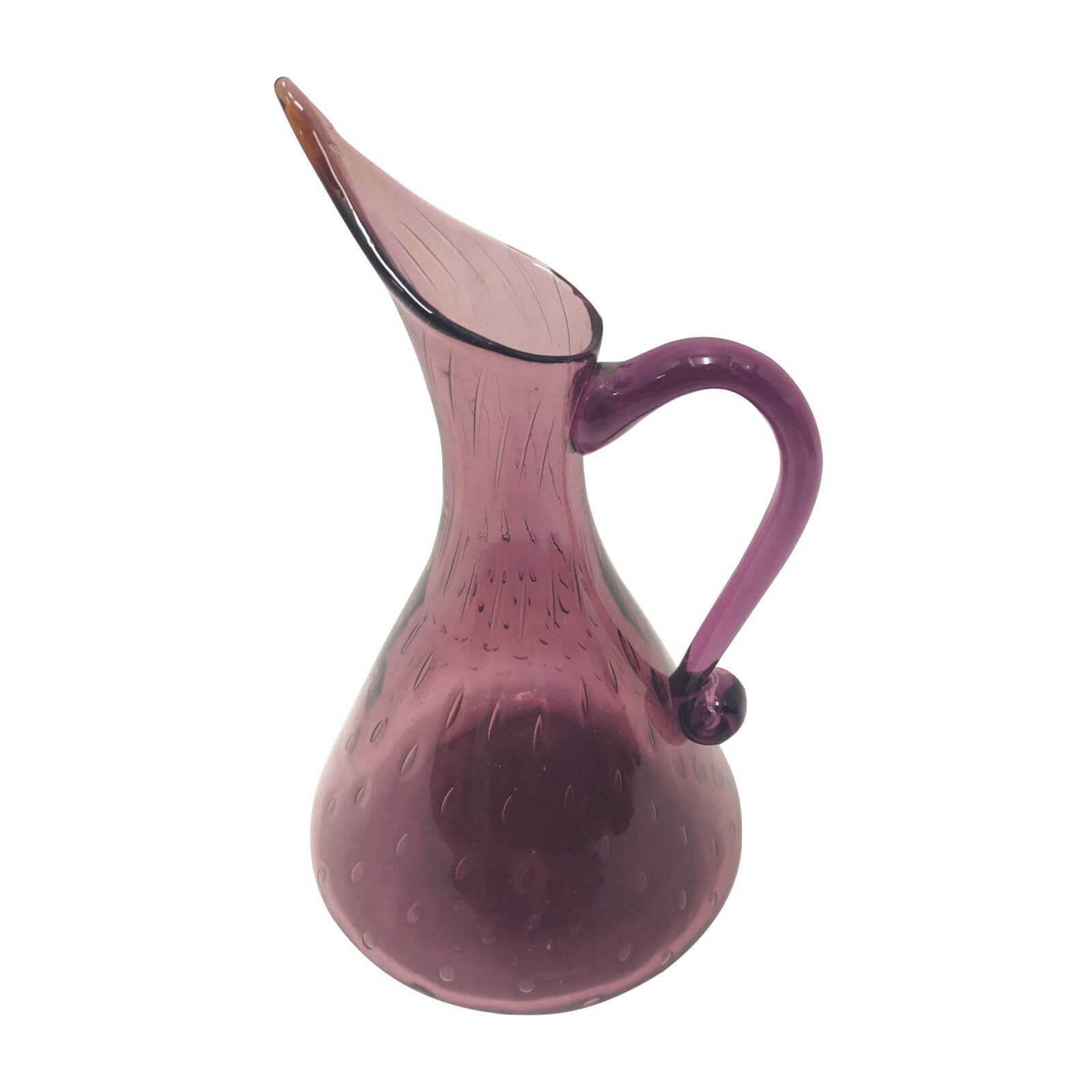 Amethyst Jug with Handle