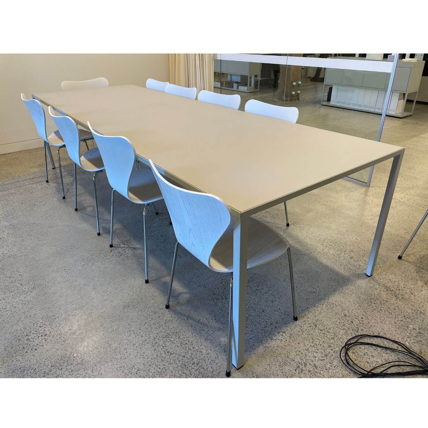 HAY New Order Table, light grey