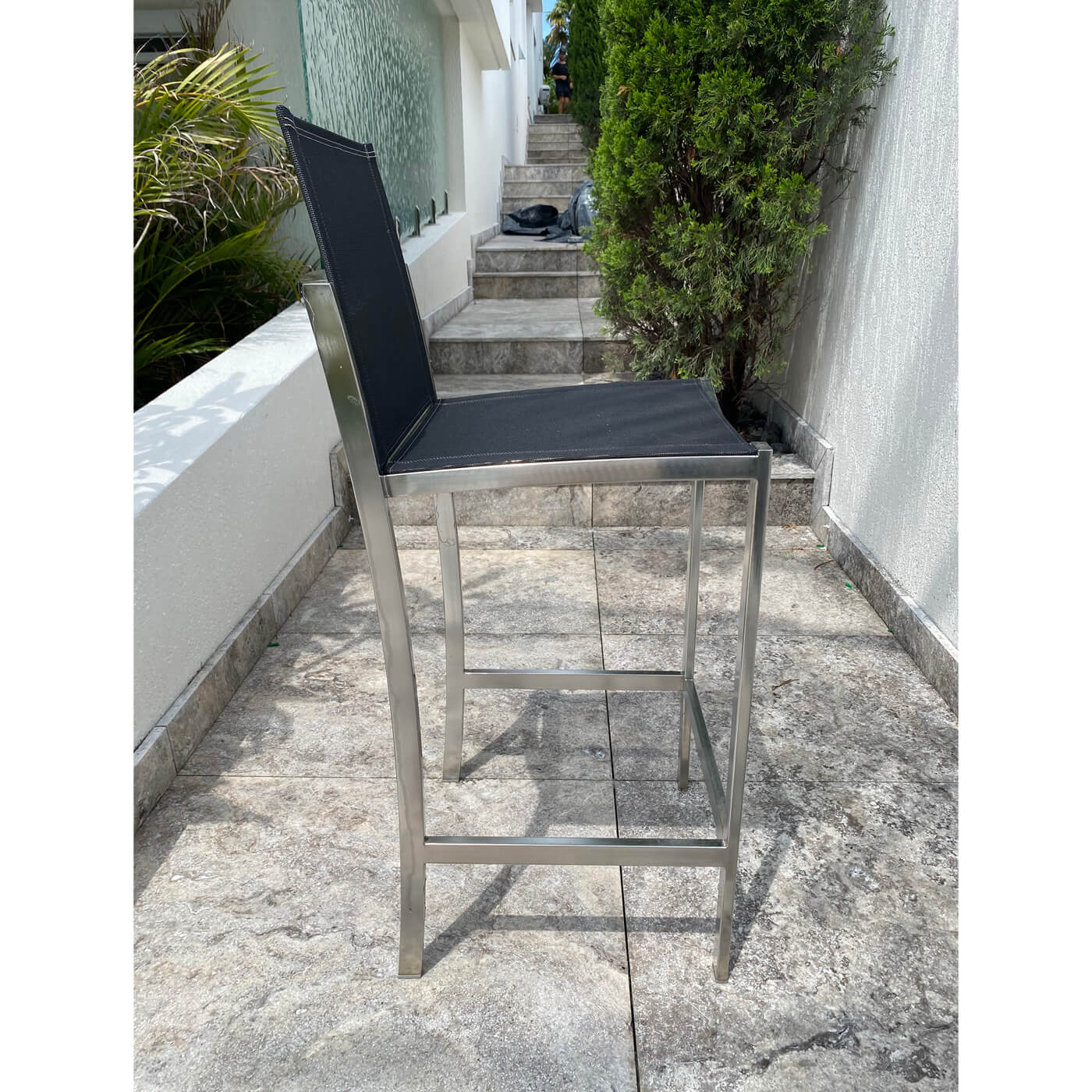 Royal Botania Ozon Bar Stools, set of 3