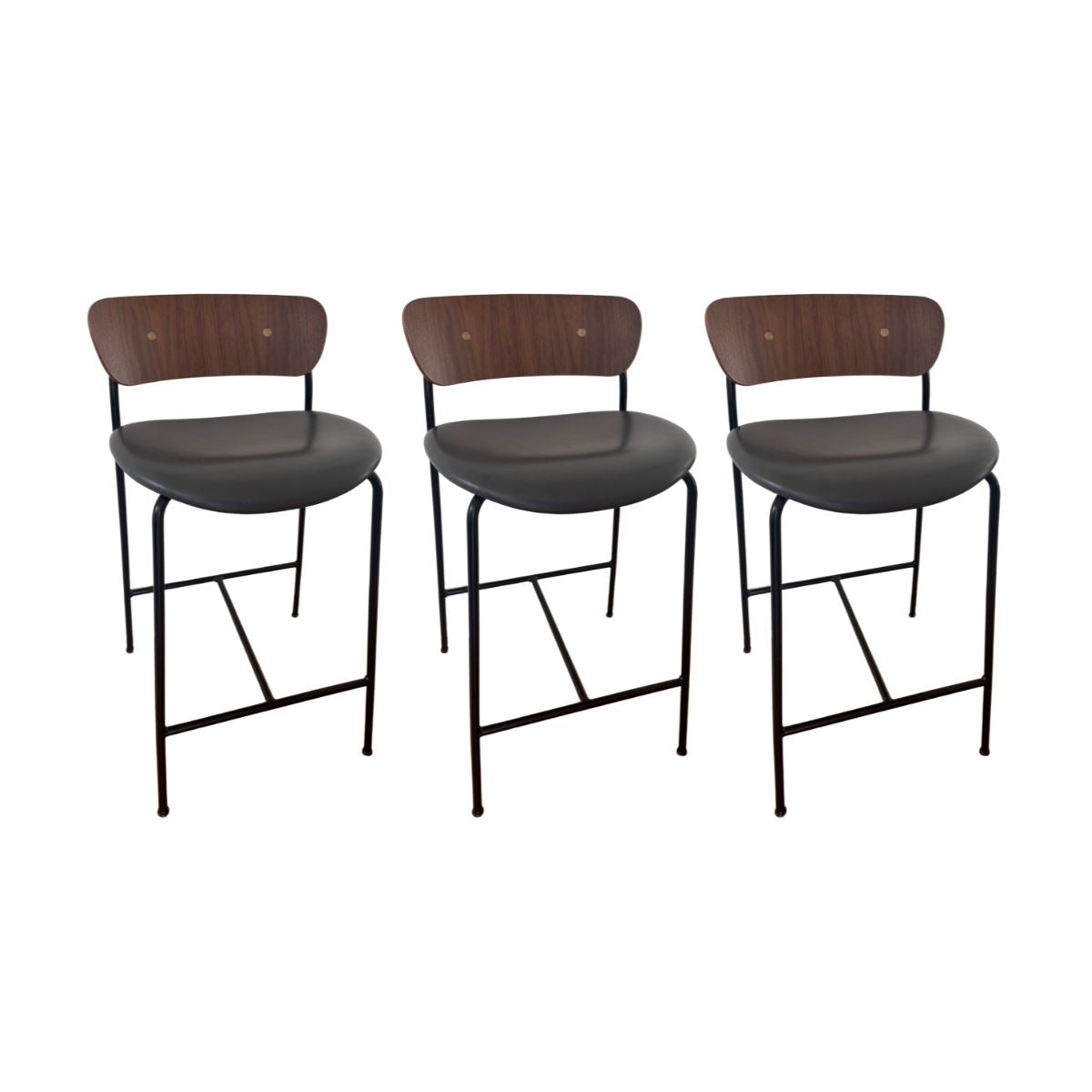 &Tradition Pavilion Bar Stools, set of 3