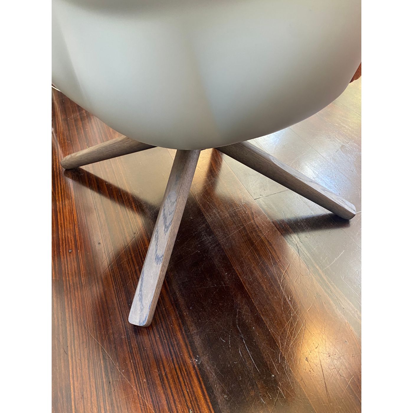 B&B Italia Husk Swivel Armchair with Snug Sides and Headrest