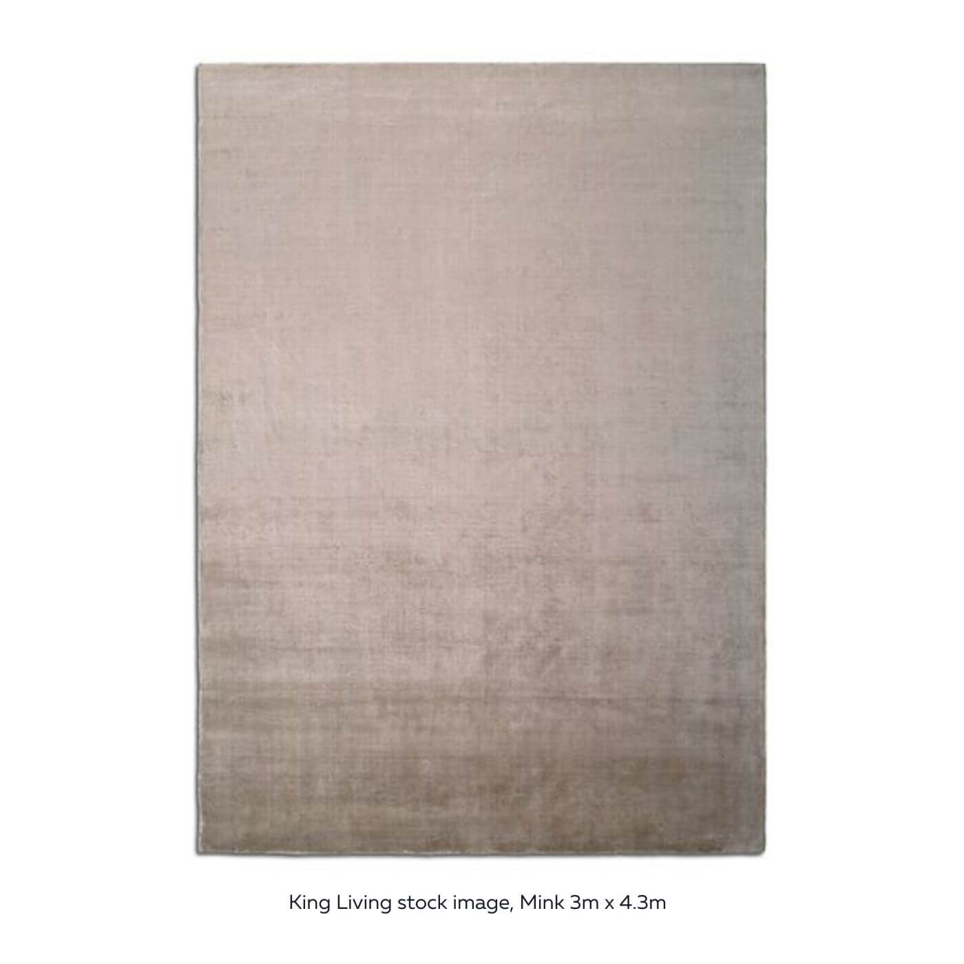 Bayliss King Living Hue rug in mink colour