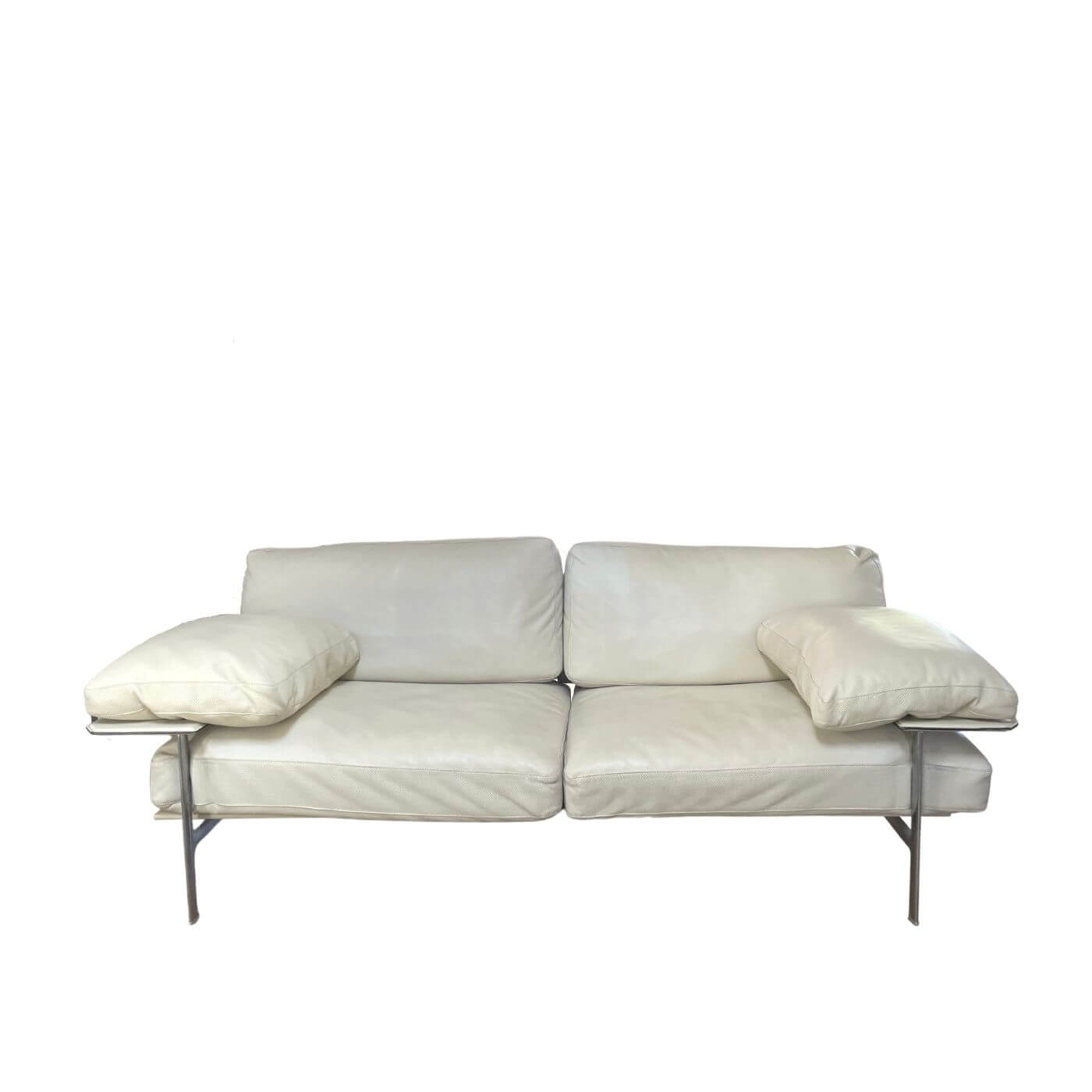 B&B Italia Diesis 2 seater leather sofa