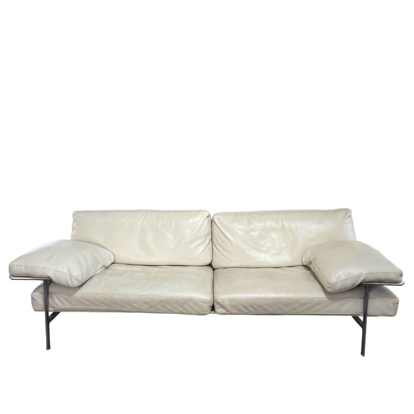 B&B Italia Diesis 3 seater leather sofa