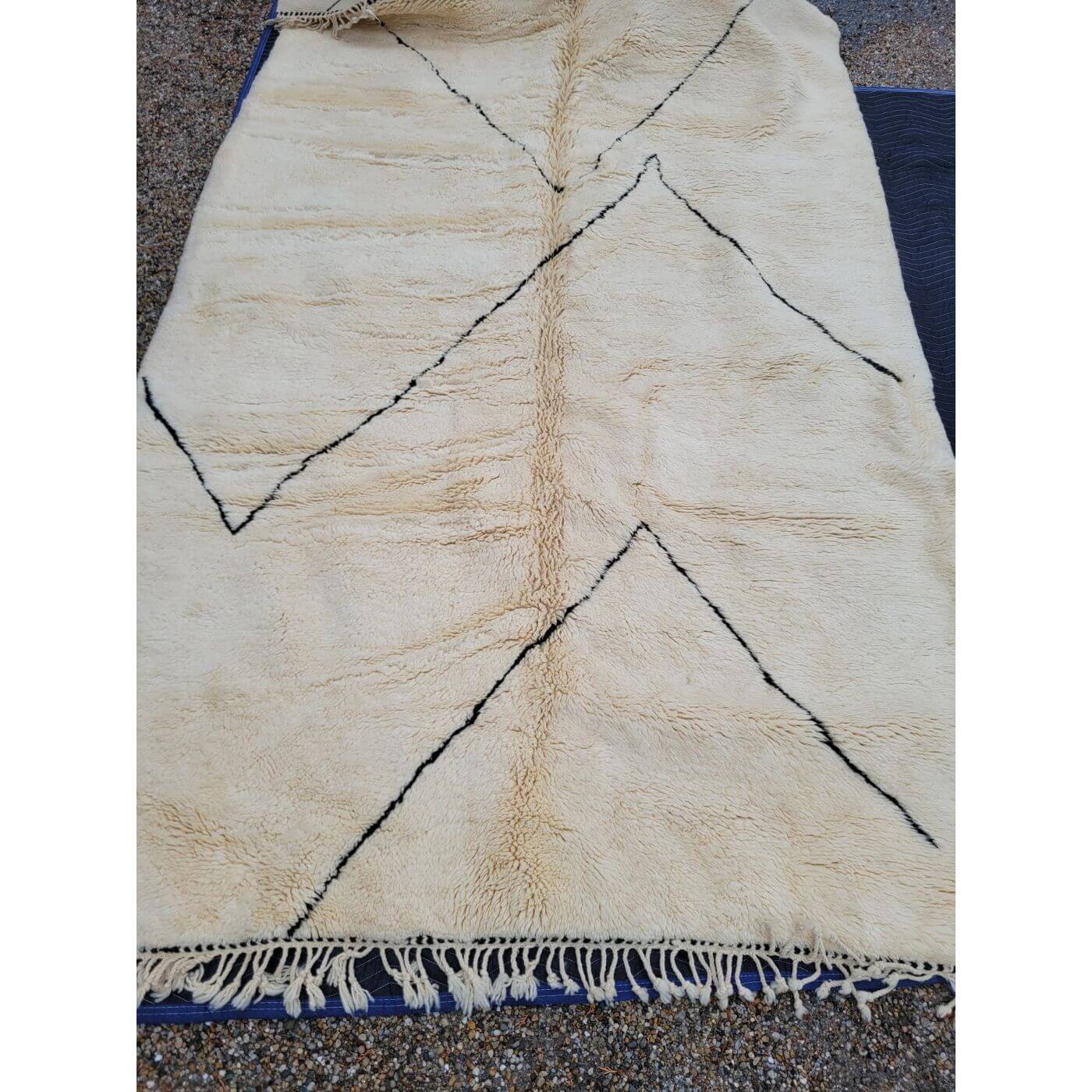 Beni Ourain Sheep Wool Mountain Rug