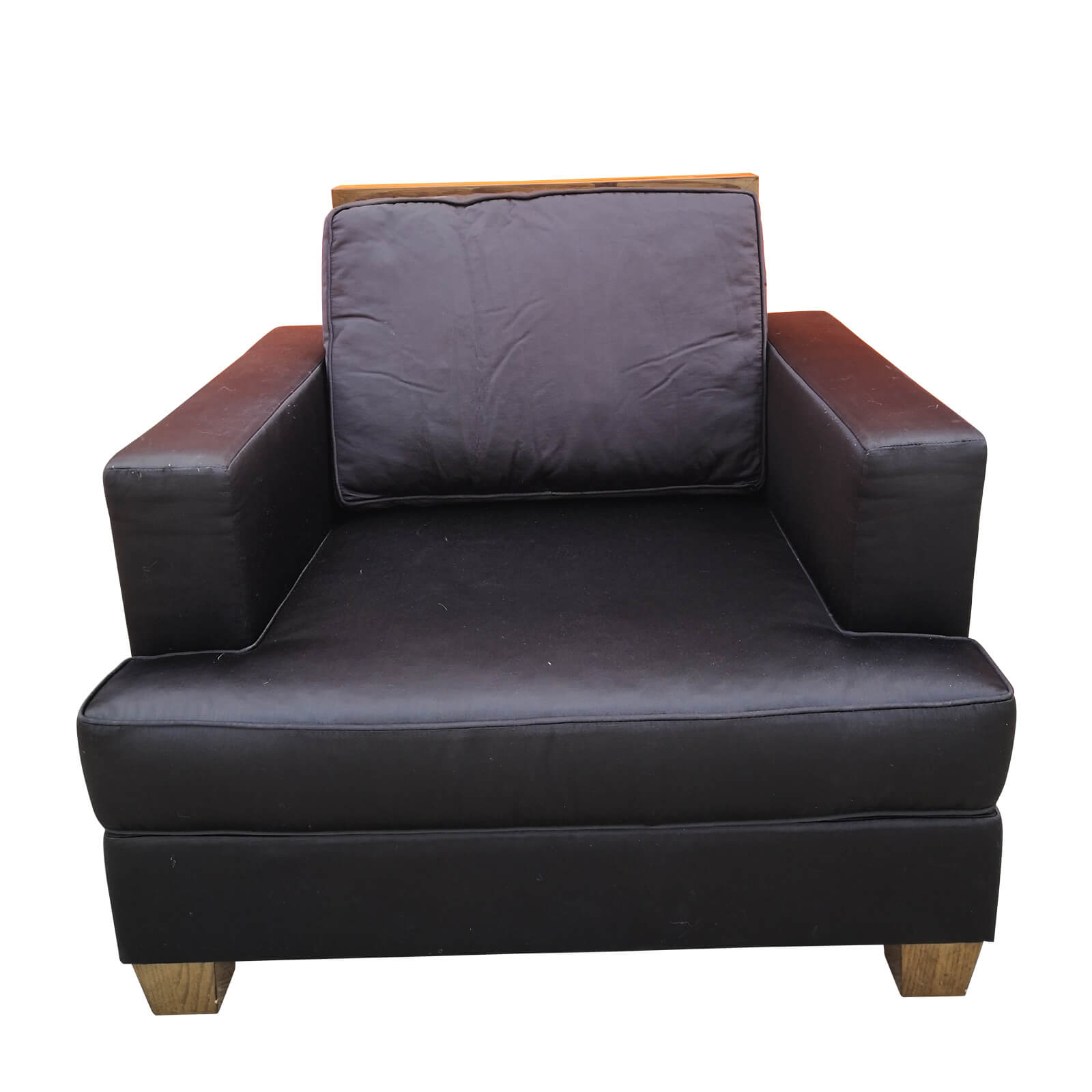 Blainey North Vita Armchair black silk