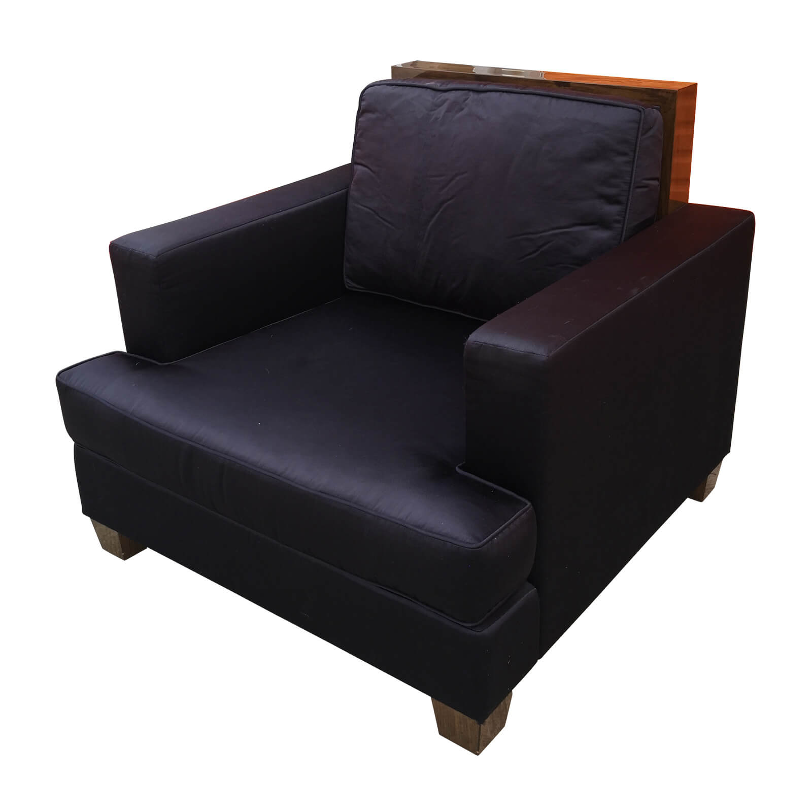 Blainey North Vita Armchair black silk