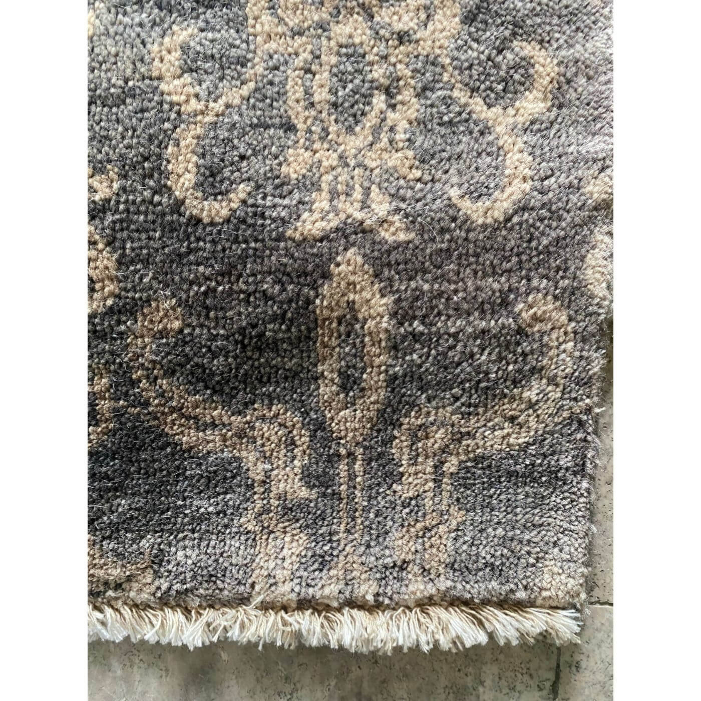 Cadrys India Damask Bamboo Silk rug (RRP $9,500)