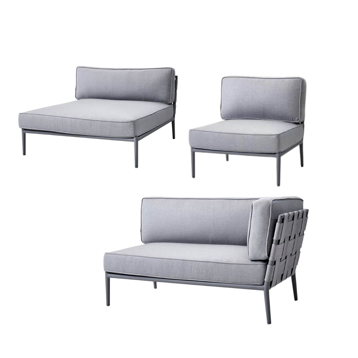 Cane Line Conic outdoor sofa set - ex floor stock