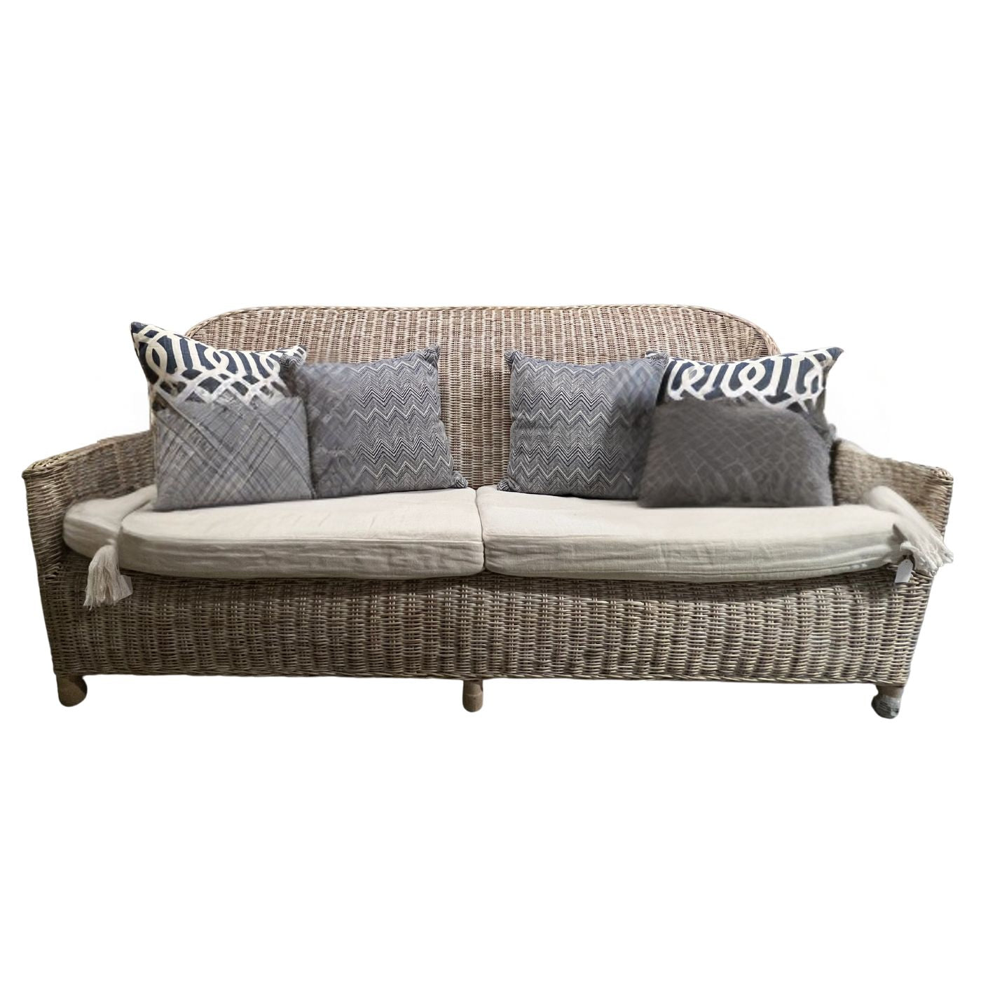 Natural Rattan Outdoor Sofa