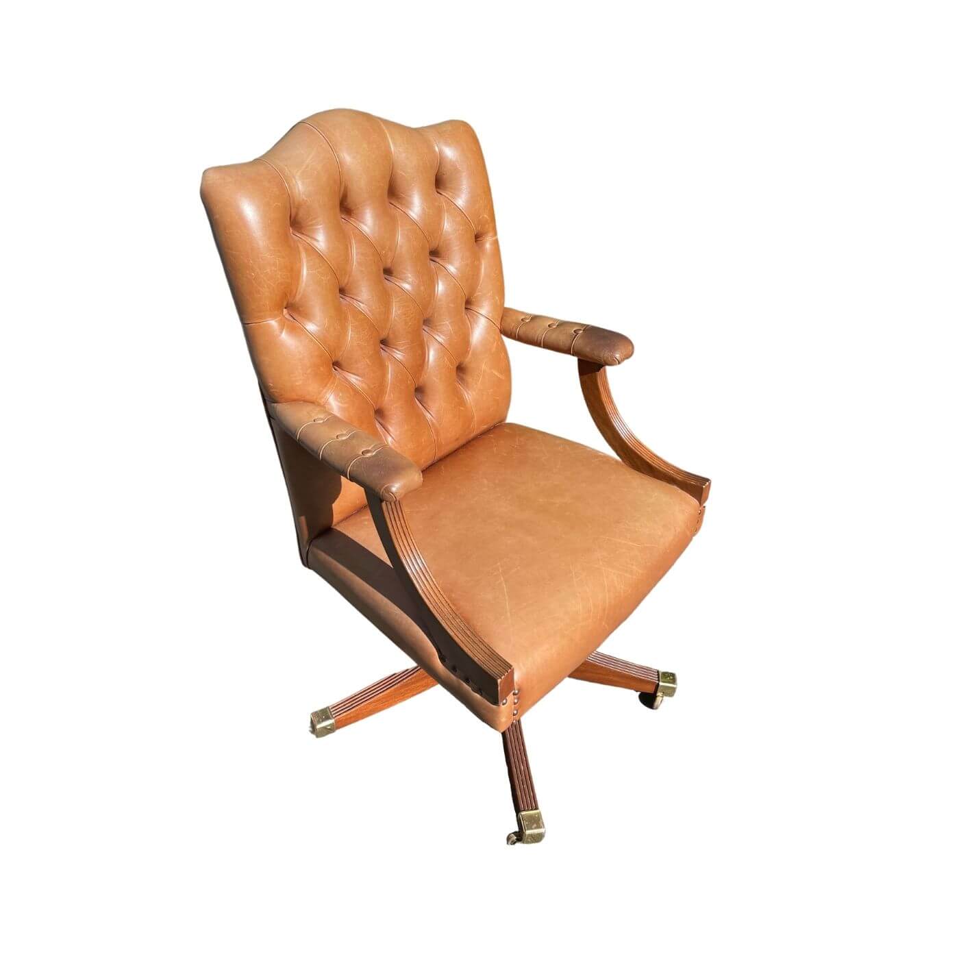 Chesterfield desk chair