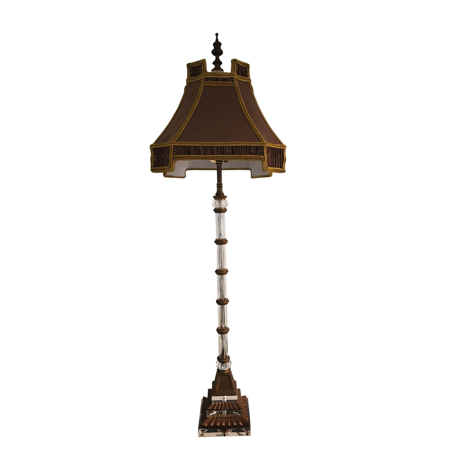 Chinoisserie pagoda lamp