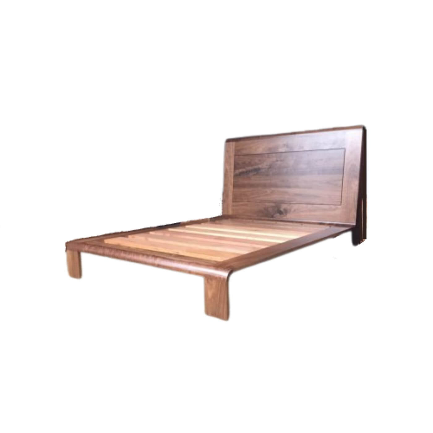 Christian Cole queen bed American Walnut