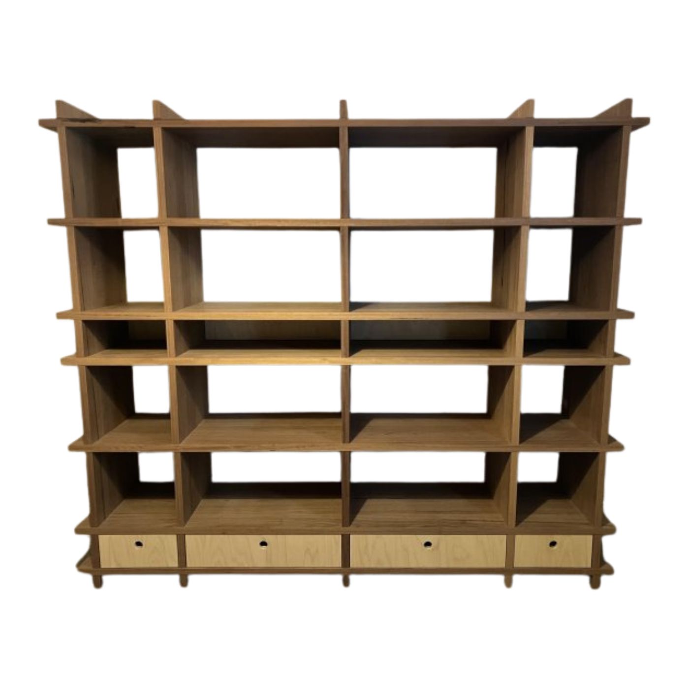 Custom Hardwood Bookcase / Display Shelf