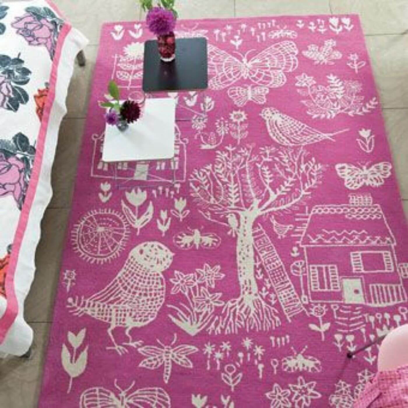 Designers Guild Boqueria Peony Rug