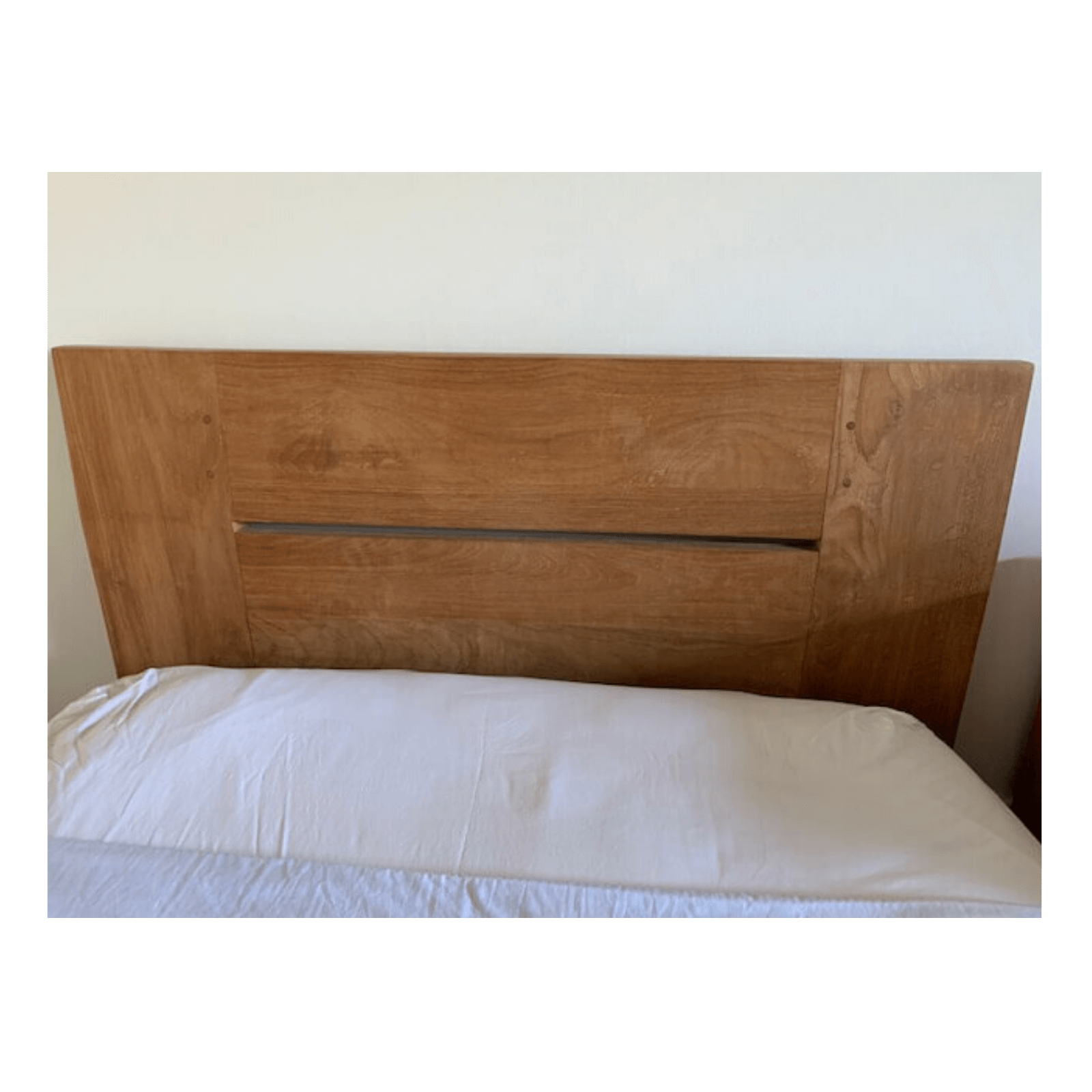 Two Design Lovers Ethnicraft Teak Bed headboard