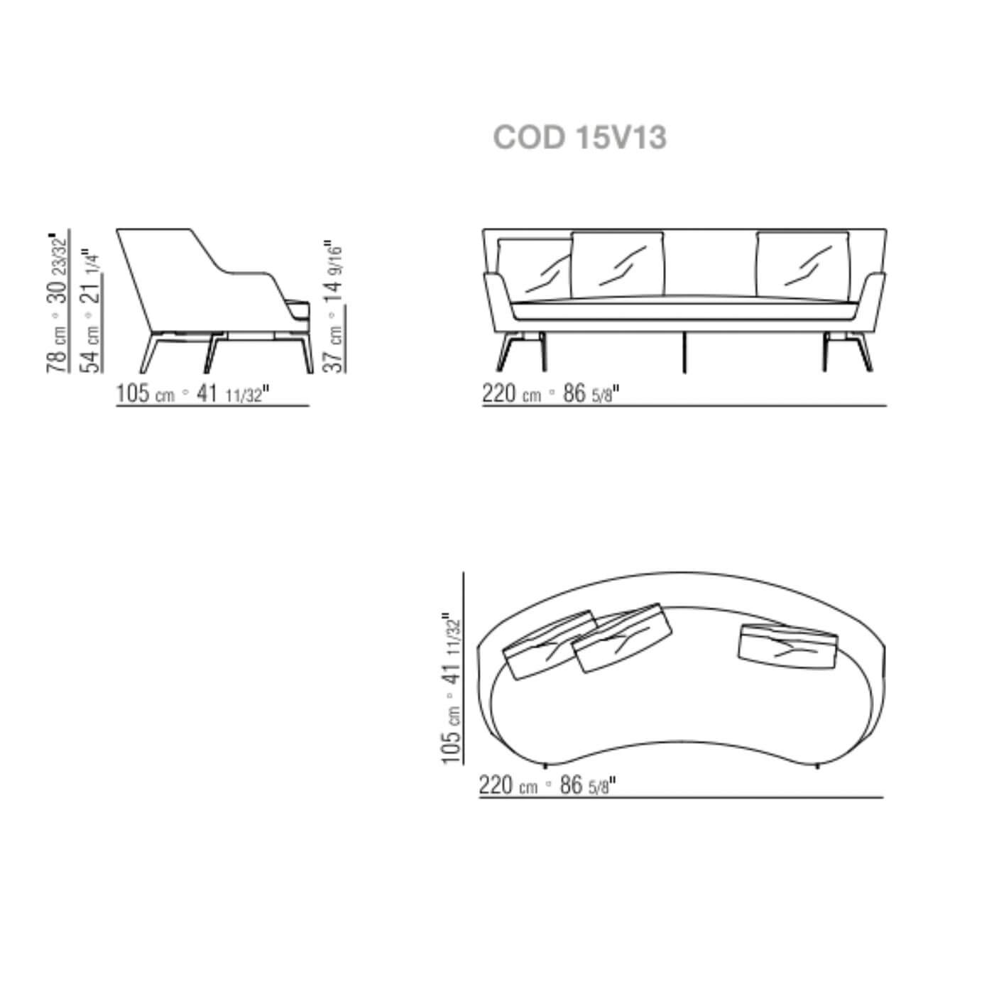 Flexform Guscio sofa