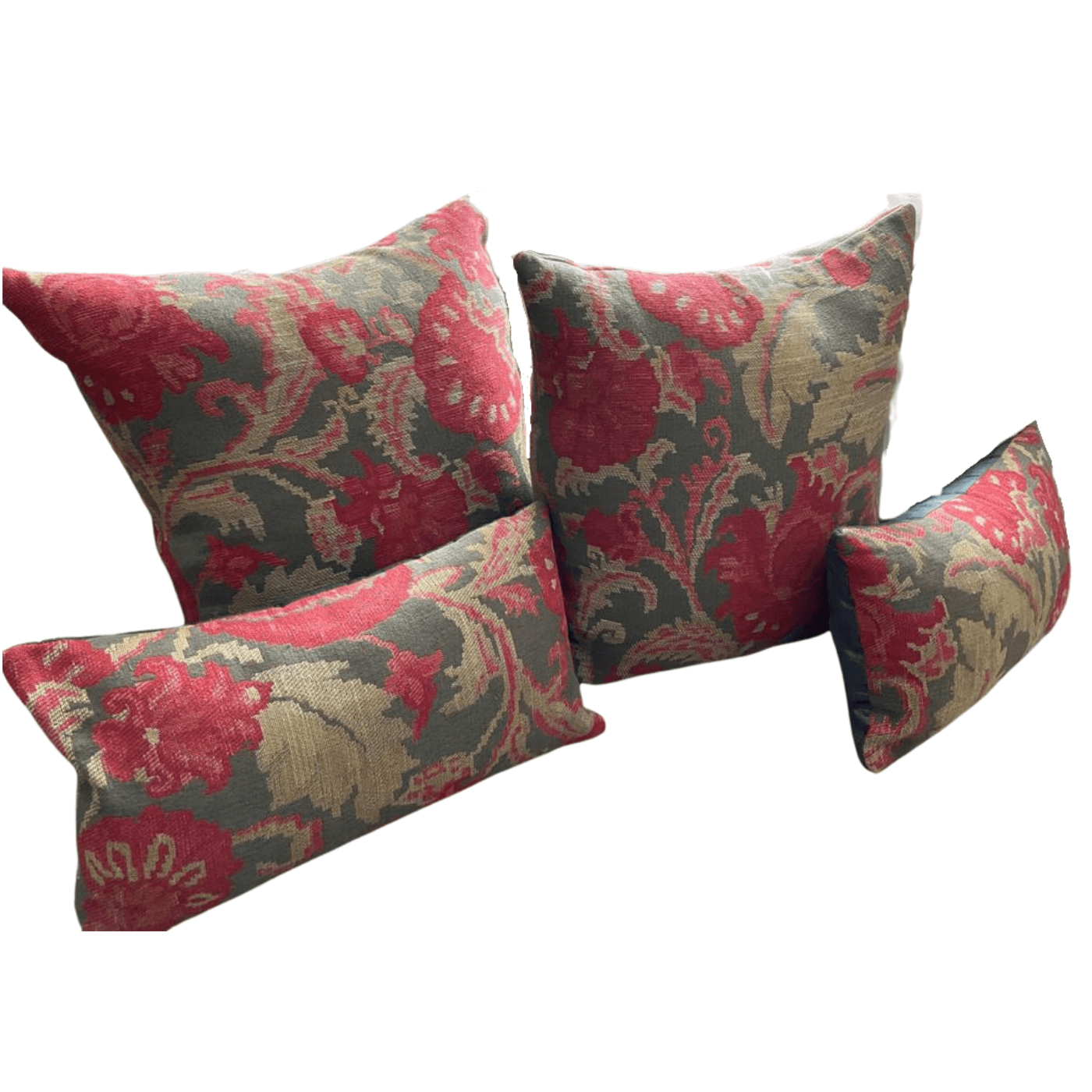 Floral cushions