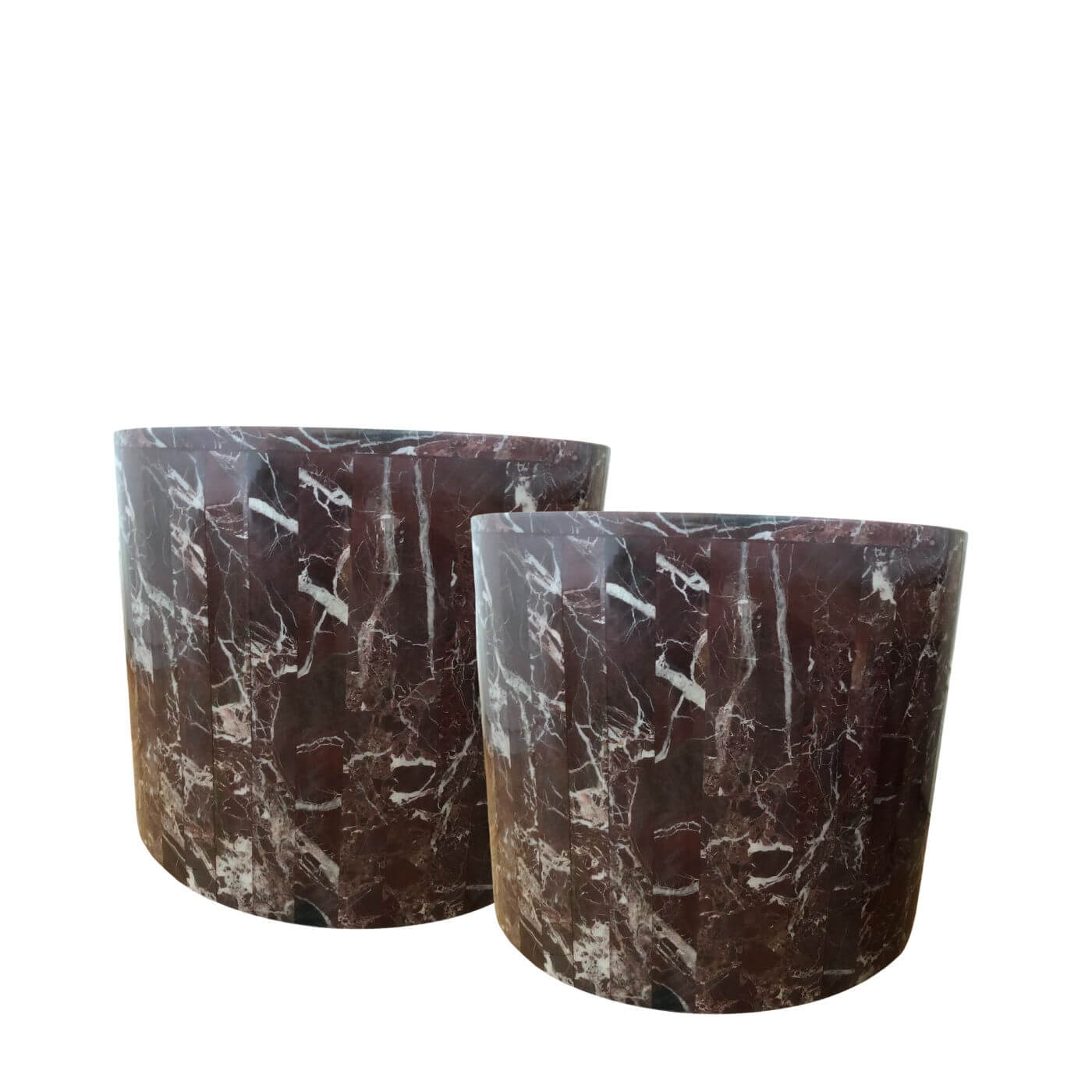 Globe West Elle marble side tables