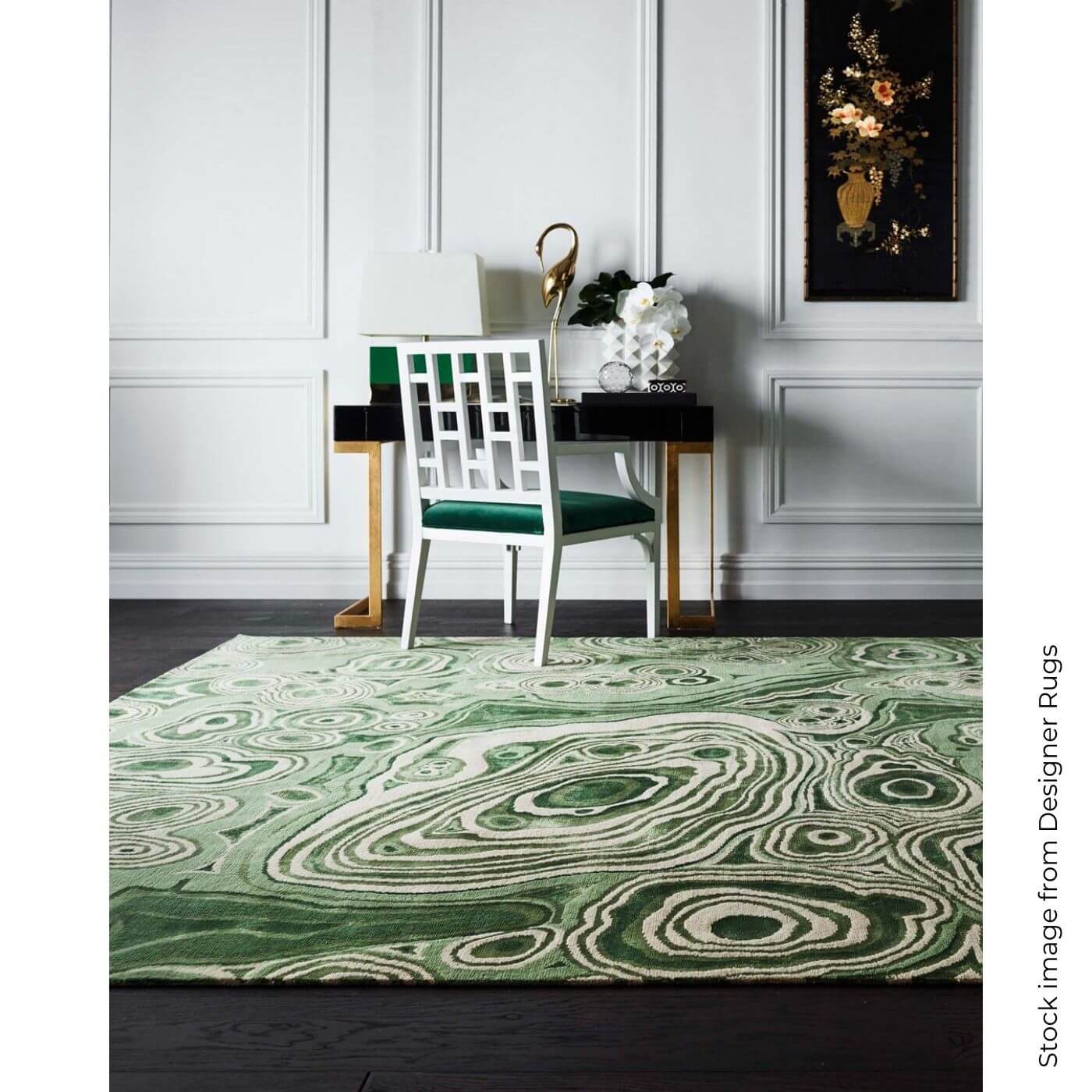 Greg Natale and Designer Rugs Malachite rug