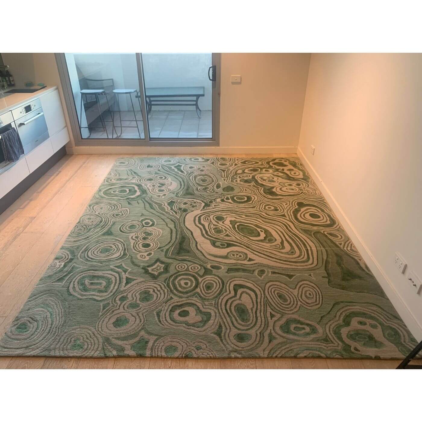 Greg Natale and Designer Rugs Malachite rug